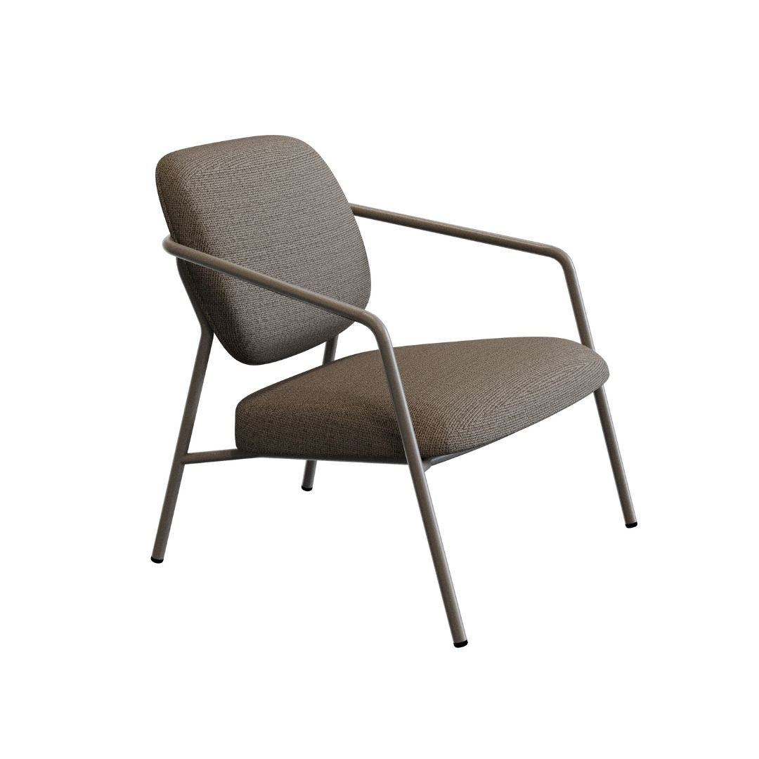Arlo Lounge Chair -1 -  Armchairs - ebarza Furniture UAE | Shop Modern Furniture in Abu Dhabi & Dubai - مفروشات ايبازرا في الامارات | تسوق اثاث عصري وديكورات مميزة في دبي وابوظبي