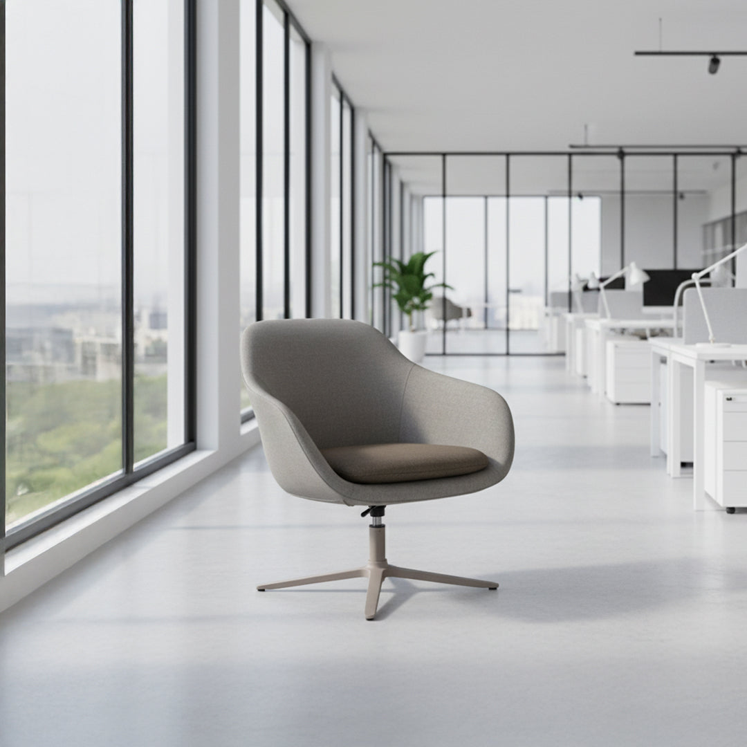 Stylish BEACON armchair with plush upholstery and modern design, perfect for living room or lounge area.