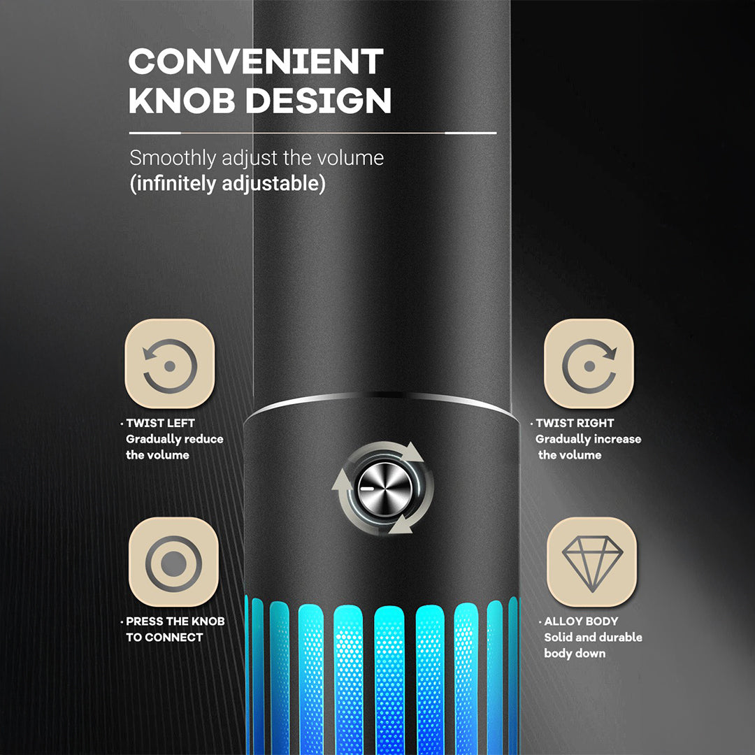 Smart aroma diffuser with speaker by ebarza, featuring free oud scent oil, designed for room sizes up to 300m³.