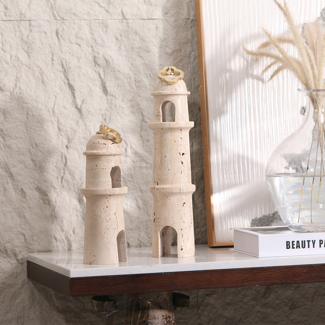 BEACON Aroma Tower-L KE3005AL home decor figurine with elegant design and intricate details for decorative display.