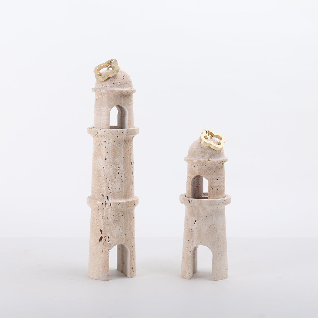 BEACON Aroma Tower-S KE3005AS home decor figurine, decorative sculpture with intricate design and modern aesthetic.