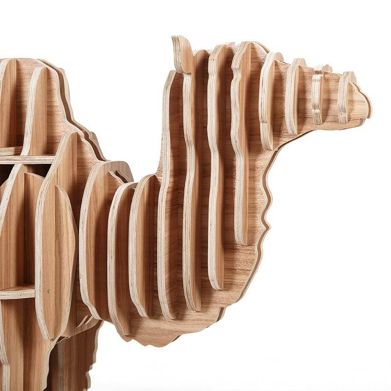 Art Home Camel Decoration Shelving Wood Crafts Tp011Mn Tm011M -  Shelves | فن تزيين المنزل رفوف الحرف الخشبية - ebarza Furniture UAE | Shop Modern Furniture in Abu Dhabi & Dubai - مفروشات ايبازرا في الامارات | تسوق اثاث عصري وديكورات مميزة في دبي وابوظبي