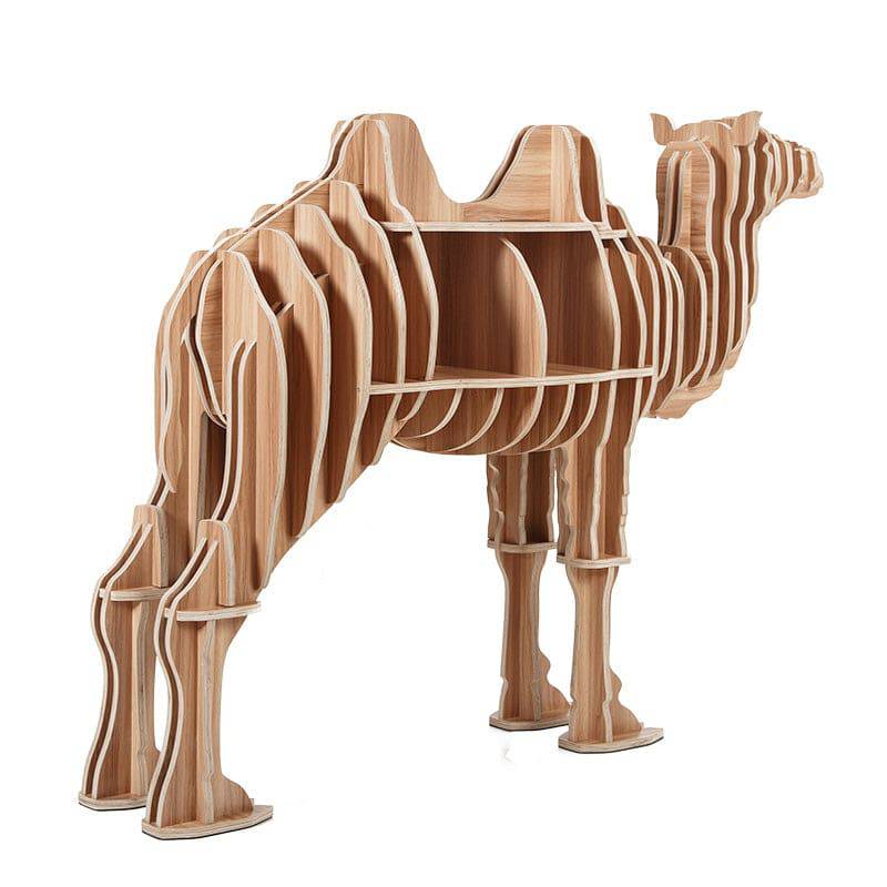 Art Home Camel Decoration Shelving Wood Crafts Tp011Mn Tm011M -  Shelves - ebarza Furniture UAE | Shop Modern Furniture in Abu Dhabi & Dubai - مفروشات ايبازرا في الامارات | تسوق اثاث عصري وديكورات مميزة في دبي وابوظبي