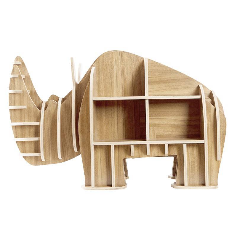 Art Home Rhinoceros Decoration Shelving Wood Crafts Tp019M-N -  Shelves | فن تزيين المنزل رفوف الحرف الخشبية - ebarza Furniture UAE | Shop Modern Furniture in Abu Dhabi & Dubai - مفروشات ايبازرا في الامارات | تسوق اثاث عصري وديكورات مميزة في دبي وابوظبي