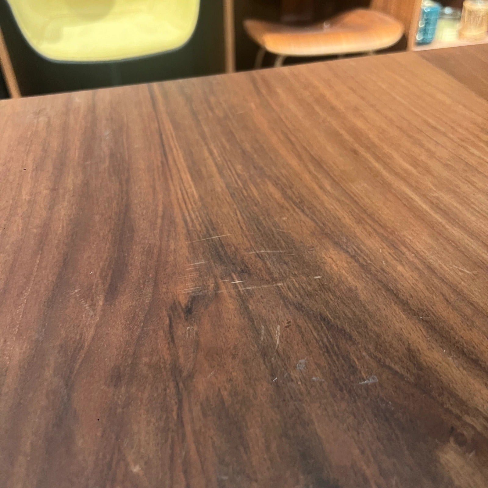 AS IS live edge dining table top by SANCREA, 70x70 cm, showcasing natural wood grain and rustic design for display purposes.