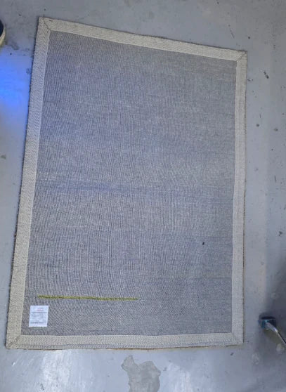 AS IS - 90X130 Cm Alberobello Handmade Jute Rug Alberobello-Aa-02-S -  DISPLAY ITEM - ebarza Furniture UAE | Shop Modern Furniture in Abu Dhabi & Dubai - مفروشات ايبازرا في الامارات | تسوق اثاث عصري وديكورات مميزة في دبي وابوظبي