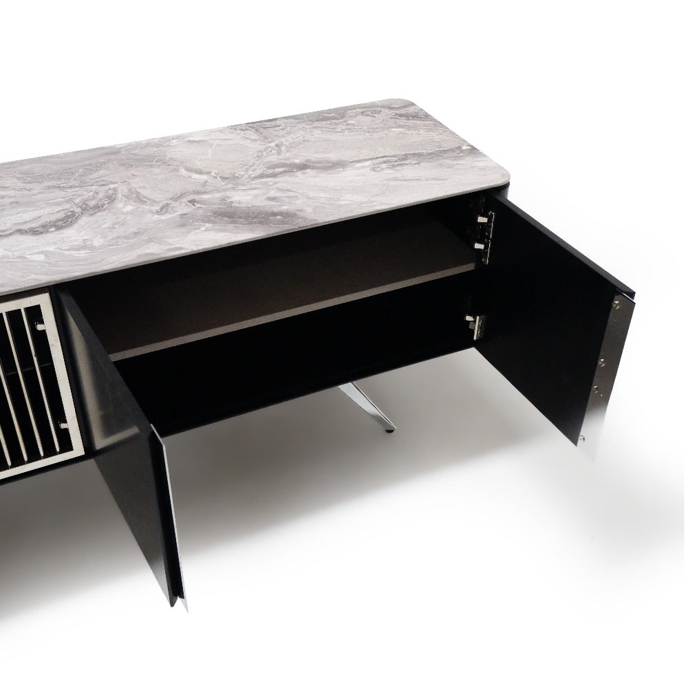 Beretta Tv Unit Ber00005 -  TV Units - ebarza Furniture UAE | Shop Modern Furniture in Abu Dhabi & Dubai - مفروشات ايبازرا في الامارات | تسوق اثاث عصري وديكورات مميزة في دبي وابوظبي