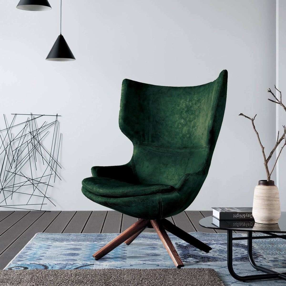 As Is Biel  Lounge Chair Lc031W -  DISPLAY ITEM - ebarza Furniture UAE | Shop Modern Furniture in Abu Dhabi & Dubai - مفروشات ايبازرا في الامارات | تسوق اثاث عصري وديكورات مميزة في دبي وابوظبي
