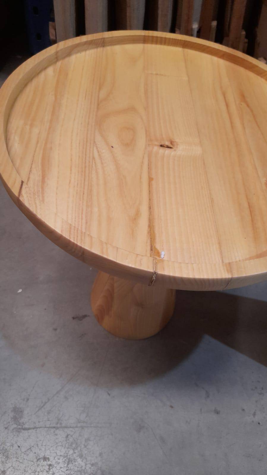 As Is Bondy Solid Wood Coffee Table Bon-N -  USED ITEM | كما هي - طاولة القهوة الخشبية الصلبة بوندي - ebarza Furniture UAE | Shop Modern Furniture in Abu Dhabi & Dubai - مفروشات ايبازرا في الامارات | تسوق اثاث عصري وديكورات مميزة في دبي وابوظبي