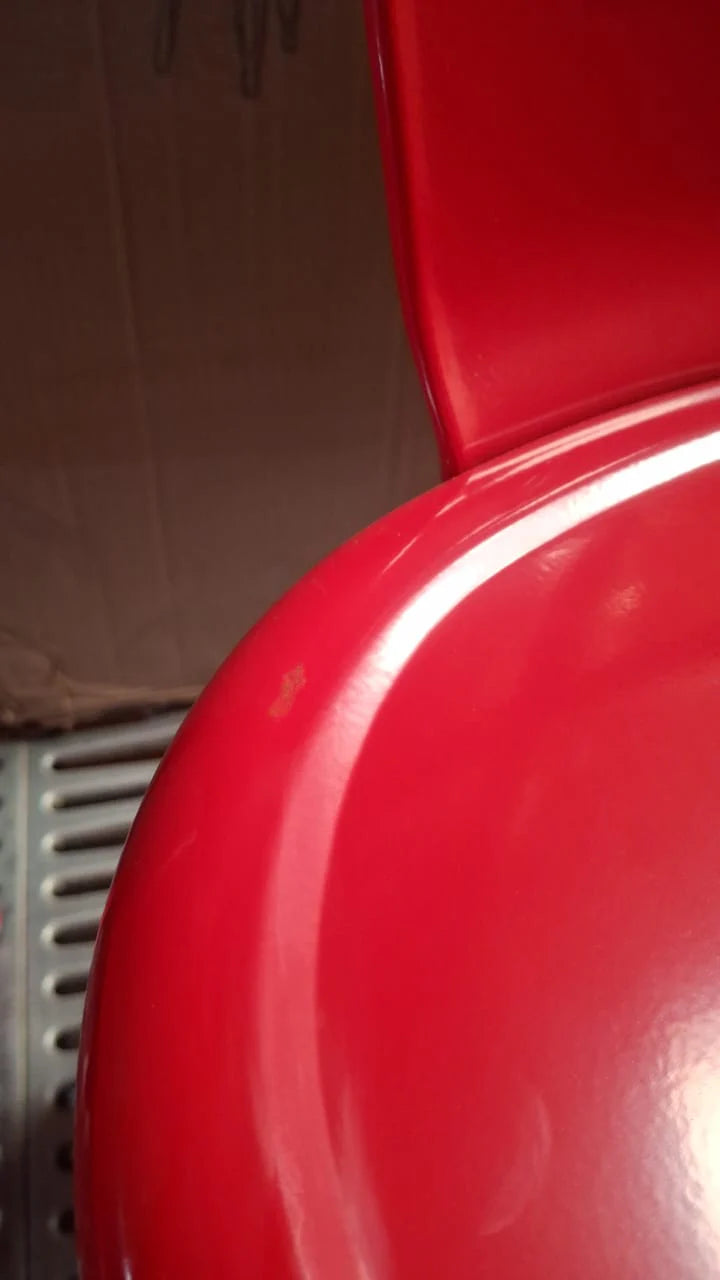 AS IS - Dinning Chair Mc-001A-Red -  DISPLAY ITEM - ebarza Furniture UAE | Shop Modern Furniture in Abu Dhabi & Dubai - مفروشات ايبازرا في الامارات | تسوق اثاث عصري وديكورات مميزة في دبي وابوظبي