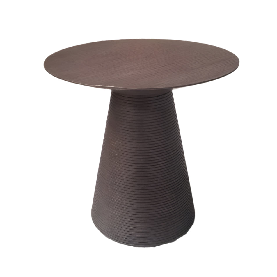 AS IS - Falun Side Table BSC15164B-Smoke grey -  DISPLAY ITEM - ebarza Furniture UAE | Shop Modern Furniture in Abu Dhabi & Dubai - مفروشات ايبازرا في الامارات | تسوق اثاث عصري وديكورات مميزة في دبي وابوظبي