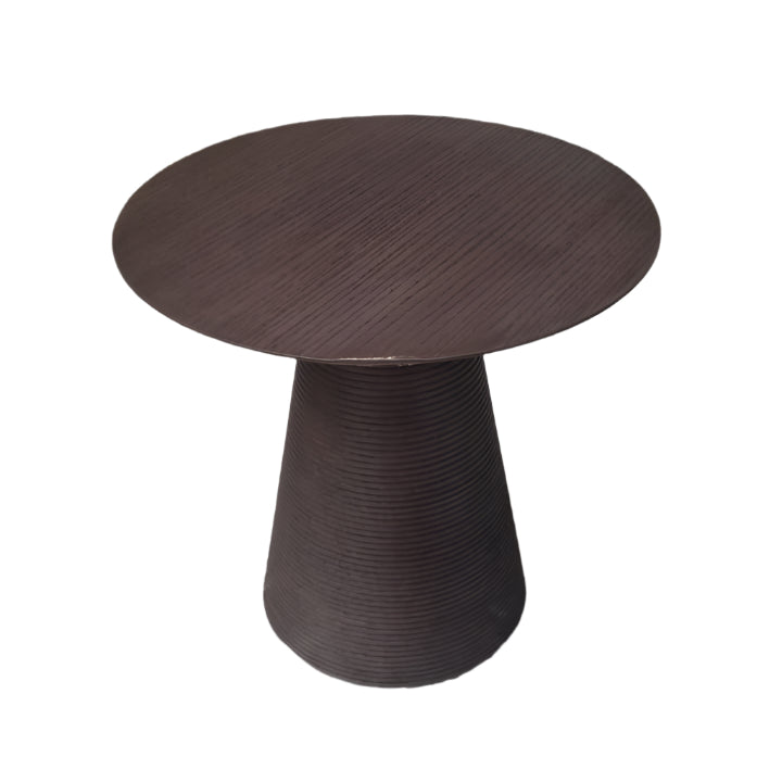 AS IS - Falun Side Table BSC15164B-Smoke grey -  DISPLAY ITEM - ebarza Furniture UAE | Shop Modern Furniture in Abu Dhabi & Dubai - مفروشات ايبازرا في الامارات | تسوق اثاث عصري وديكورات مميزة في دبي وابوظبي