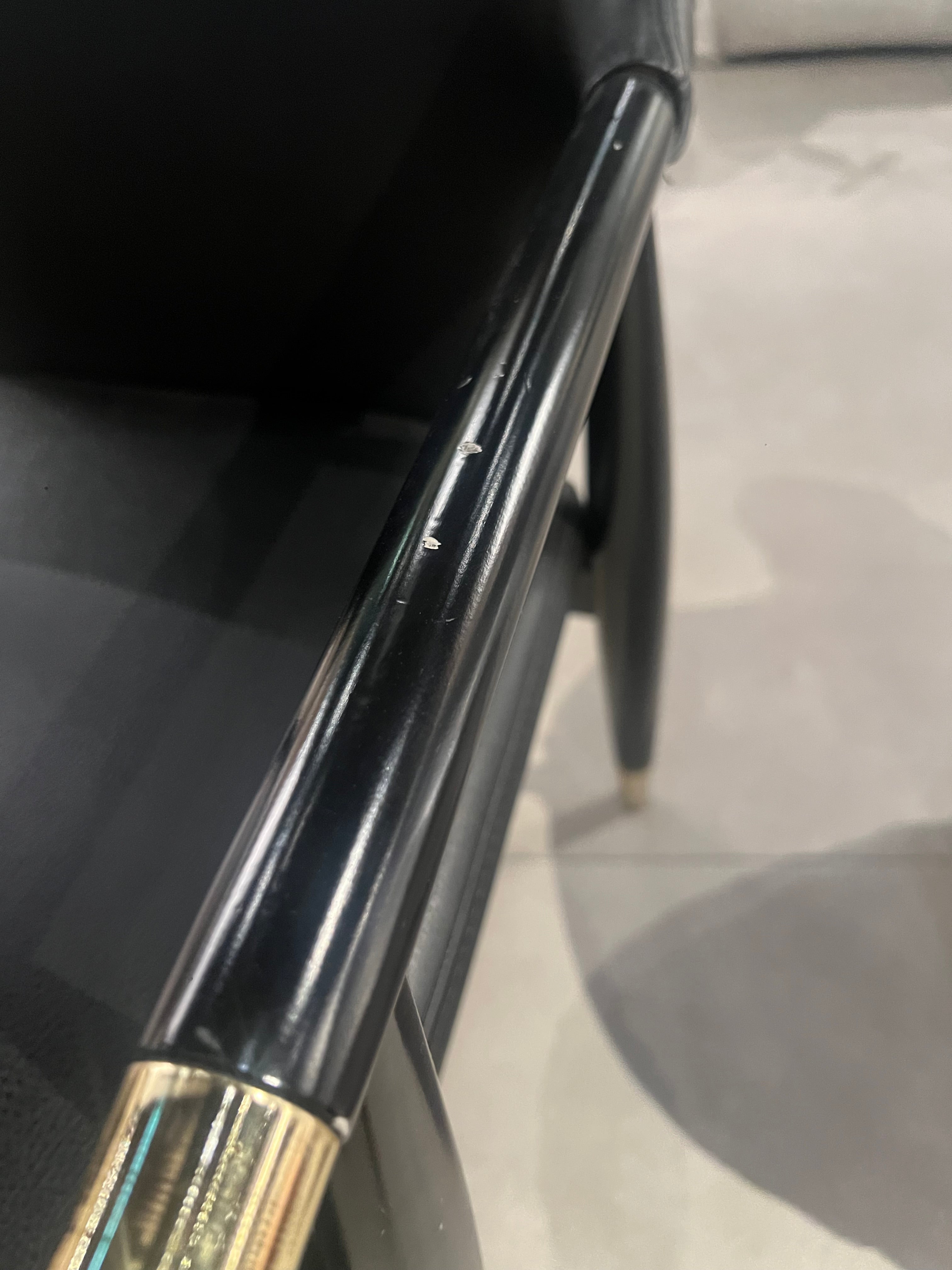 As Is - Malibu Black Chair Mal001 -  DISPLAY ITEM - ebarza Furniture UAE | Shop Modern Furniture in Abu Dhabi & Dubai - مفروشات ايبازرا في الامارات | تسوق اثاث عصري وديكورات مميزة في دبي وابوظبي