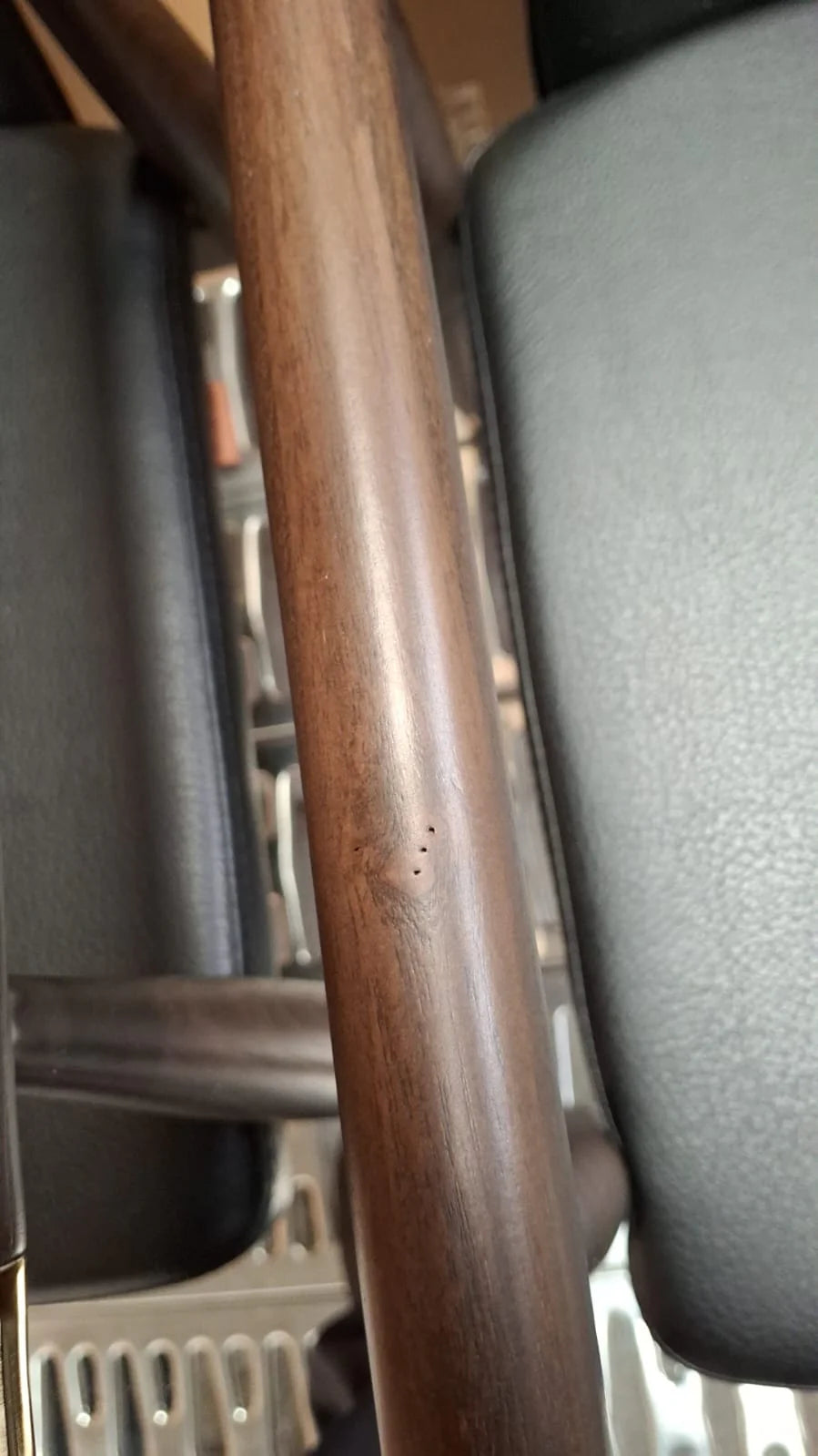 As is - Malibu Chair  Mal001(0705-Walnut) -  DISPLAY ITEM - ebarza Furniture UAE | Shop Modern Furniture in Abu Dhabi & Dubai - مفروشات ايبازرا في الامارات | تسوق اثاث عصري وديكورات مميزة في دبي وابوظبي