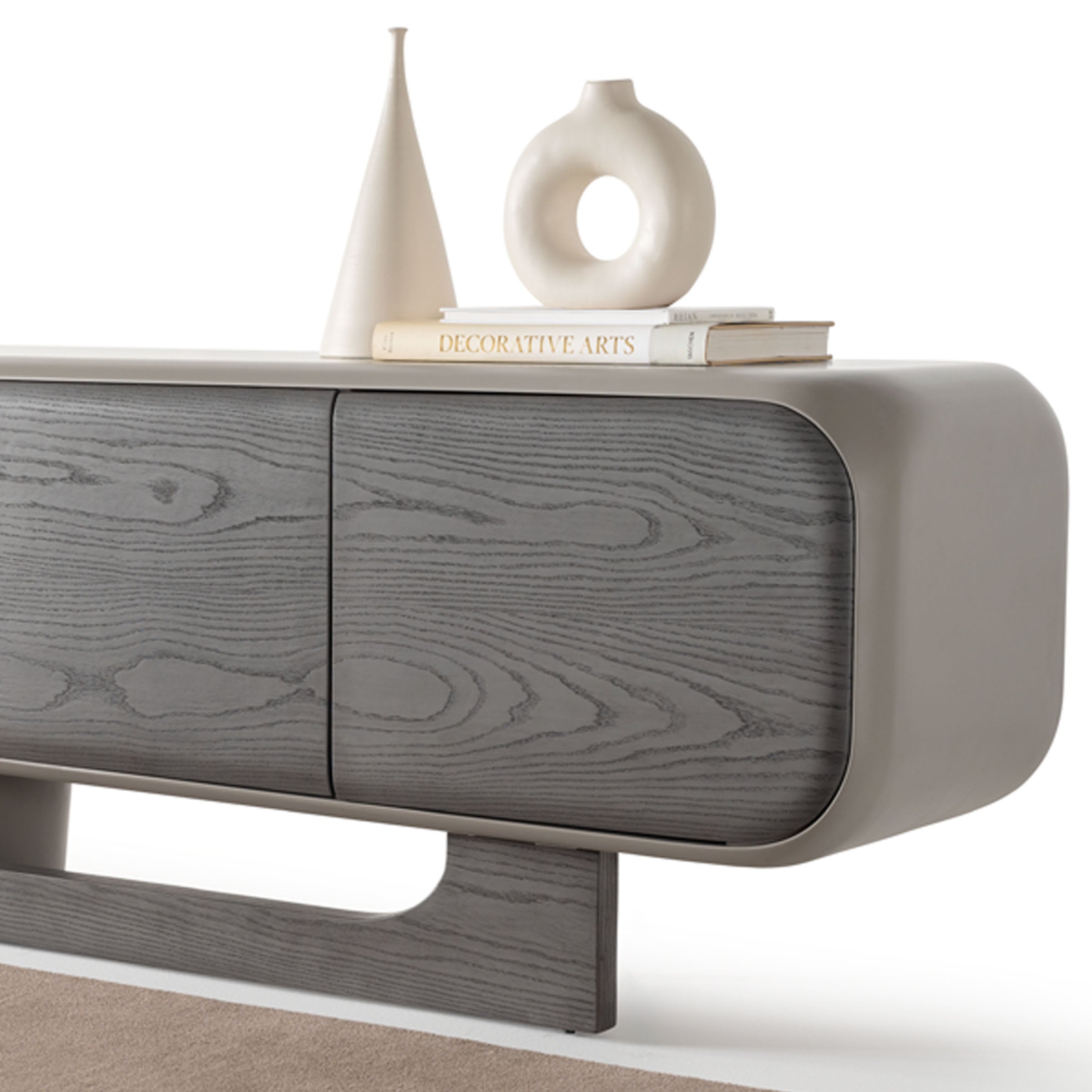 SARDUNYA MOON sideboard console in a modern design with sleek surface and storage compartments, displayed indoors.