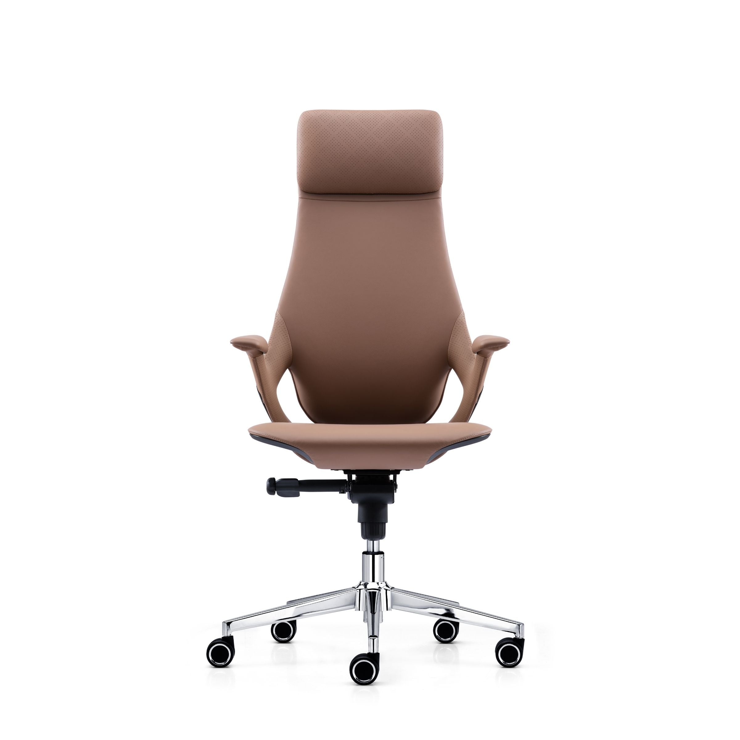 BEACON M17H-BR office chair with adjustable armrests and ergonomic design, shown in a modern office setting.