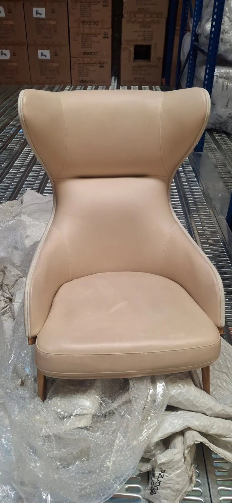 AS IS - Tromso Lounge Chair Tg-334-Be -  DISPLAY ITEM - ebarza Furniture UAE | Shop Modern Furniture in Abu Dhabi & Dubai - مفروشات ايبازرا في الامارات | تسوق اثاث عصري وديكورات مميزة في دبي وابوظبي
