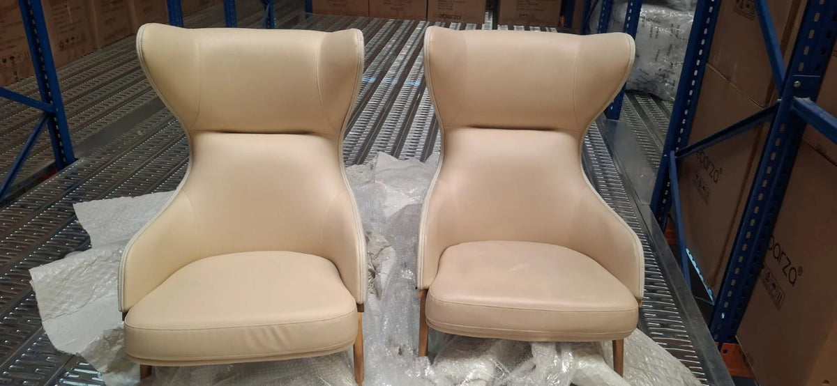 AS IS - Tromso Lounge Chair Tg-334-Be -  DISPLAY ITEM - ebarza Furniture UAE | Shop Modern Furniture in Abu Dhabi & Dubai - مفروشات ايبازرا في الامارات | تسوق اثاث عصري وديكورات مميزة في دبي وابوظبي