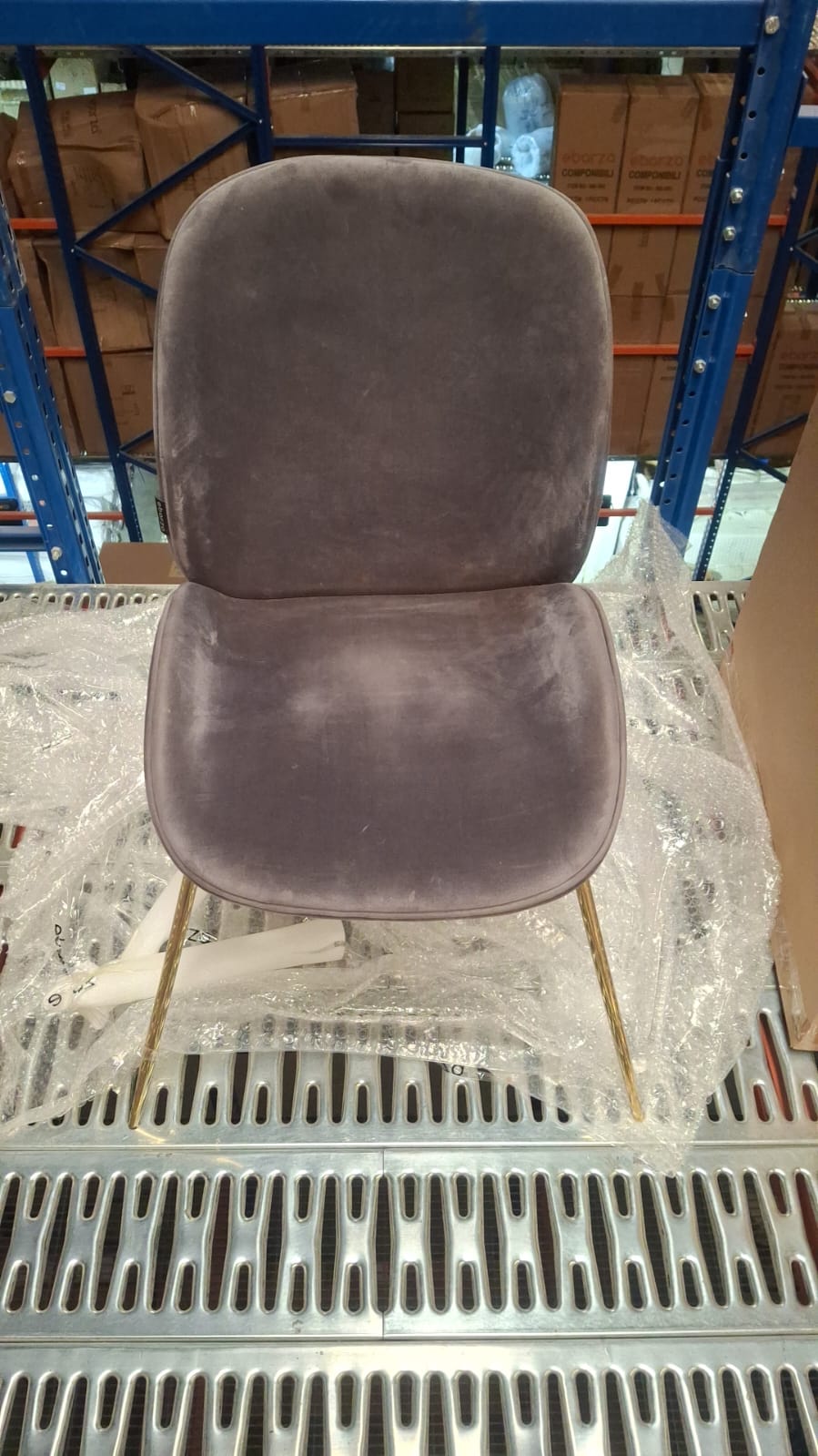 As Is  Volka  Dinning Chair B2366A -  DISPLAY ITEM - ebarza Furniture UAE | Shop Modern Furniture in Abu Dhabi & Dubai - مفروشات ايبازرا في الامارات | تسوق اثاث عصري وديكورات مميزة في دبي وابوظبي