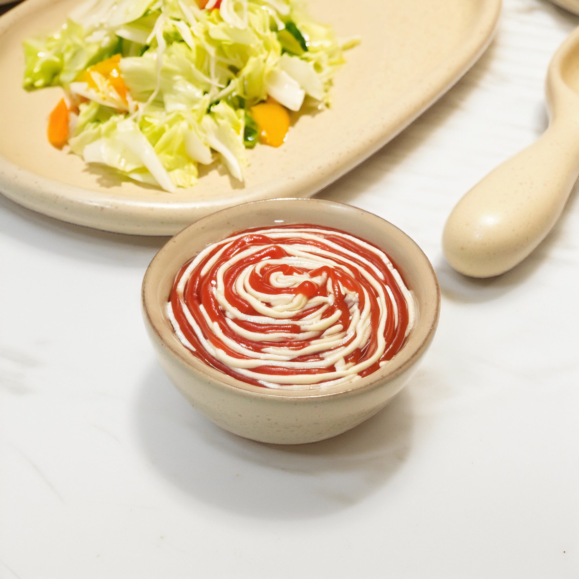 Asian Zen ceramic bowl and tea cup by BEACON, featuring a minimalist design perfect for tea or serving small dishes.