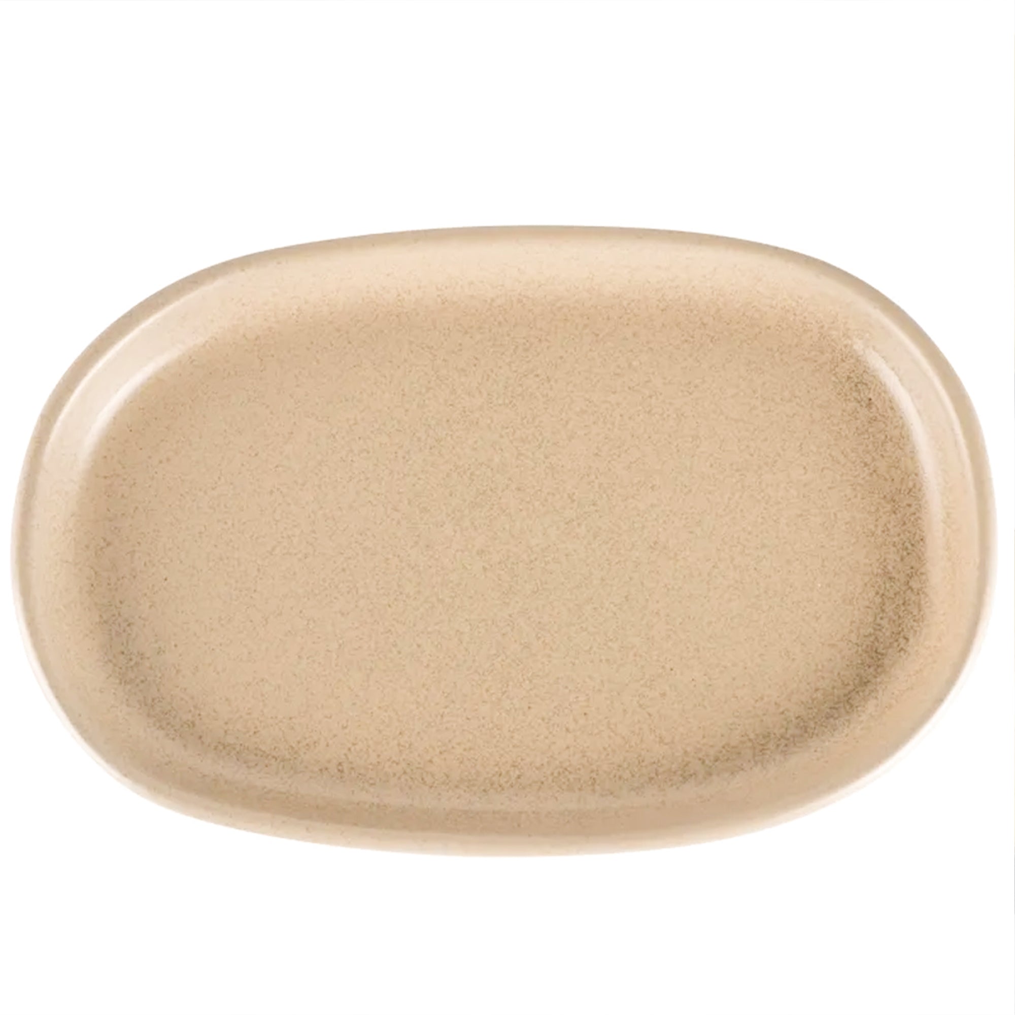 Asian Zen ceramic plate by BEACON, 8.25-inch round plate with a minimalist Zen-inspired design.