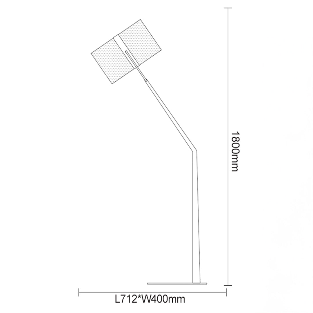 BEACON Aura Light Pillar Floor Lamp with sleek design and warm glow, perfect for living room or bedroom lighting.