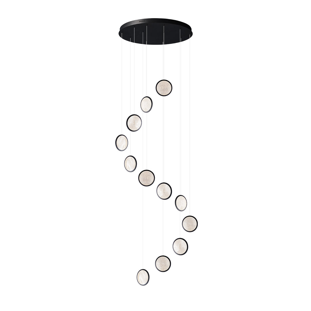 Aurisone Pendant Lamp MA05915P-015 by BEACON, stylish pendant lamp with a modern design, shown hanging from the ceiling.