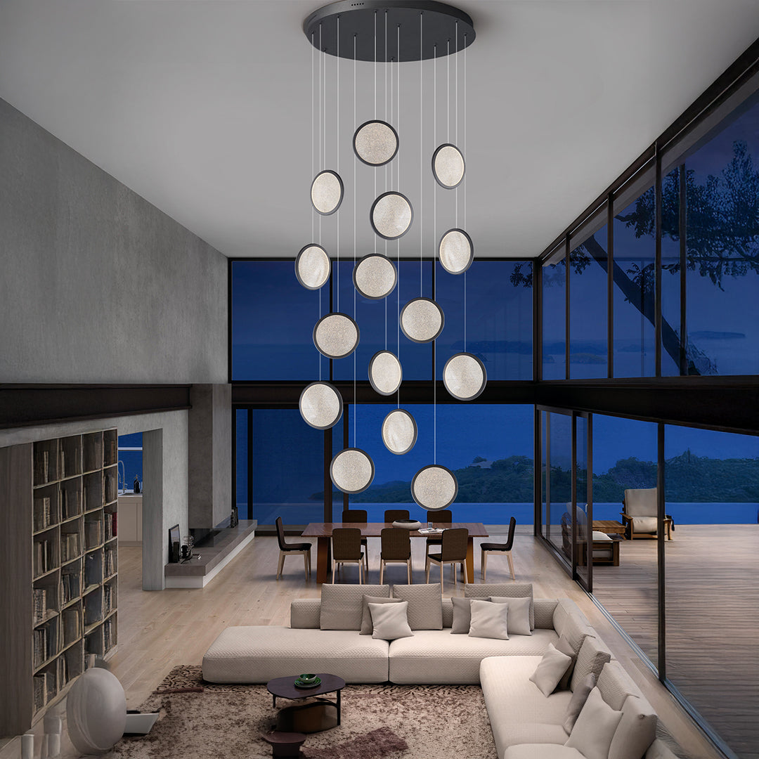 Aurisone pendant lamp MA05915P-015 by BEACON, stylish hanging light fixture with modern design for home lighting.