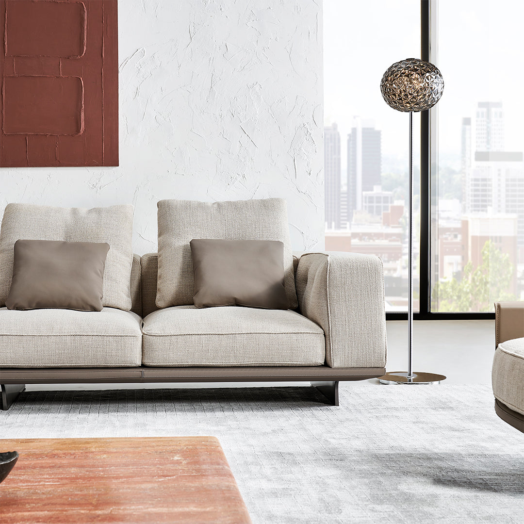 Avenor 2-seater modular sofa with right armrest by BEACON, featuring plush upholstery and modern design for living room comfort.
