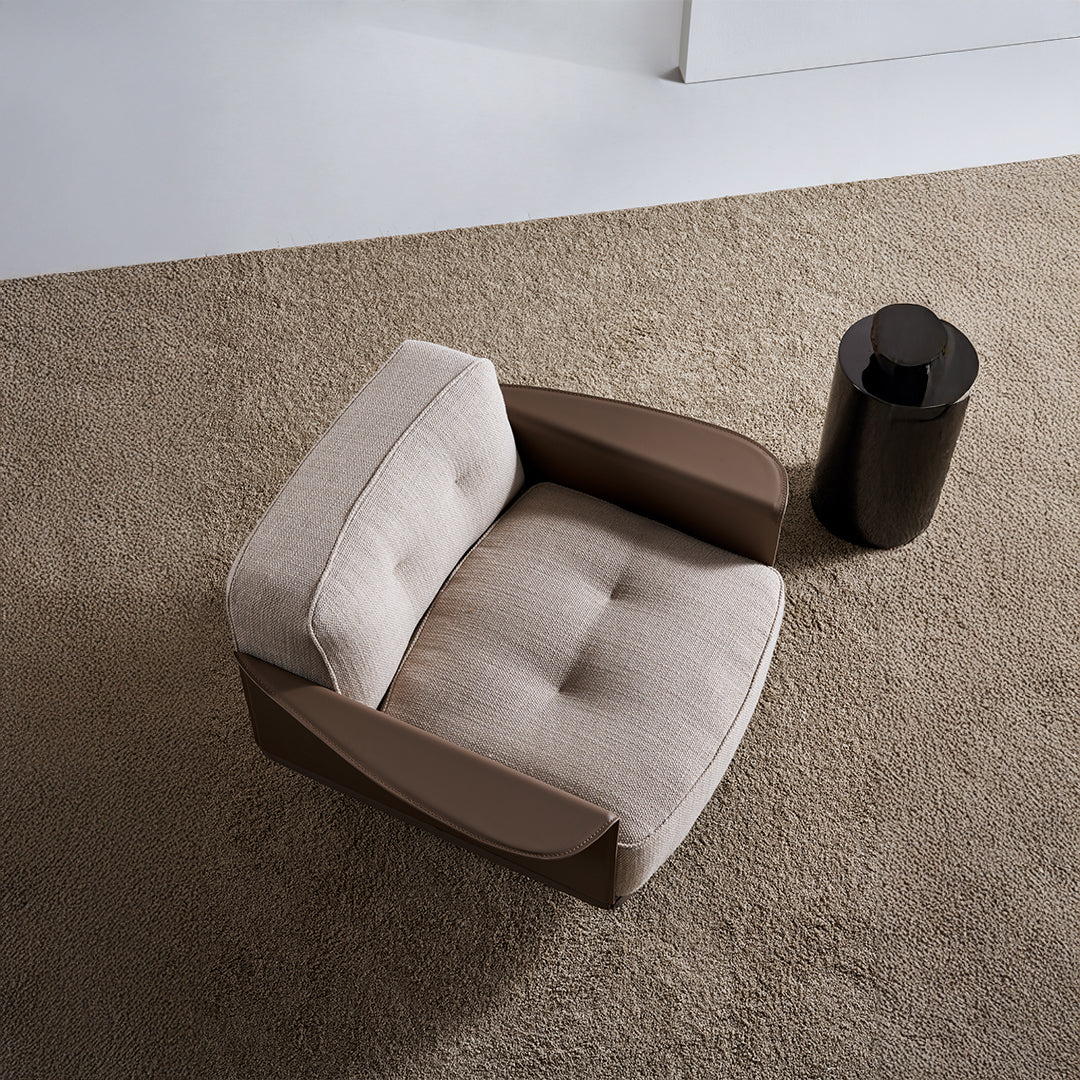 Avenor Armchair D-LC091/SF091 -  Armchairs - ebarza Furniture UAE | Shop Modern Furniture in Abu Dhabi & Dubai - مفروشات ايبازرا في الامارات | تسوق اثاث عصري وديكورات مميزة في دبي وابوظبي