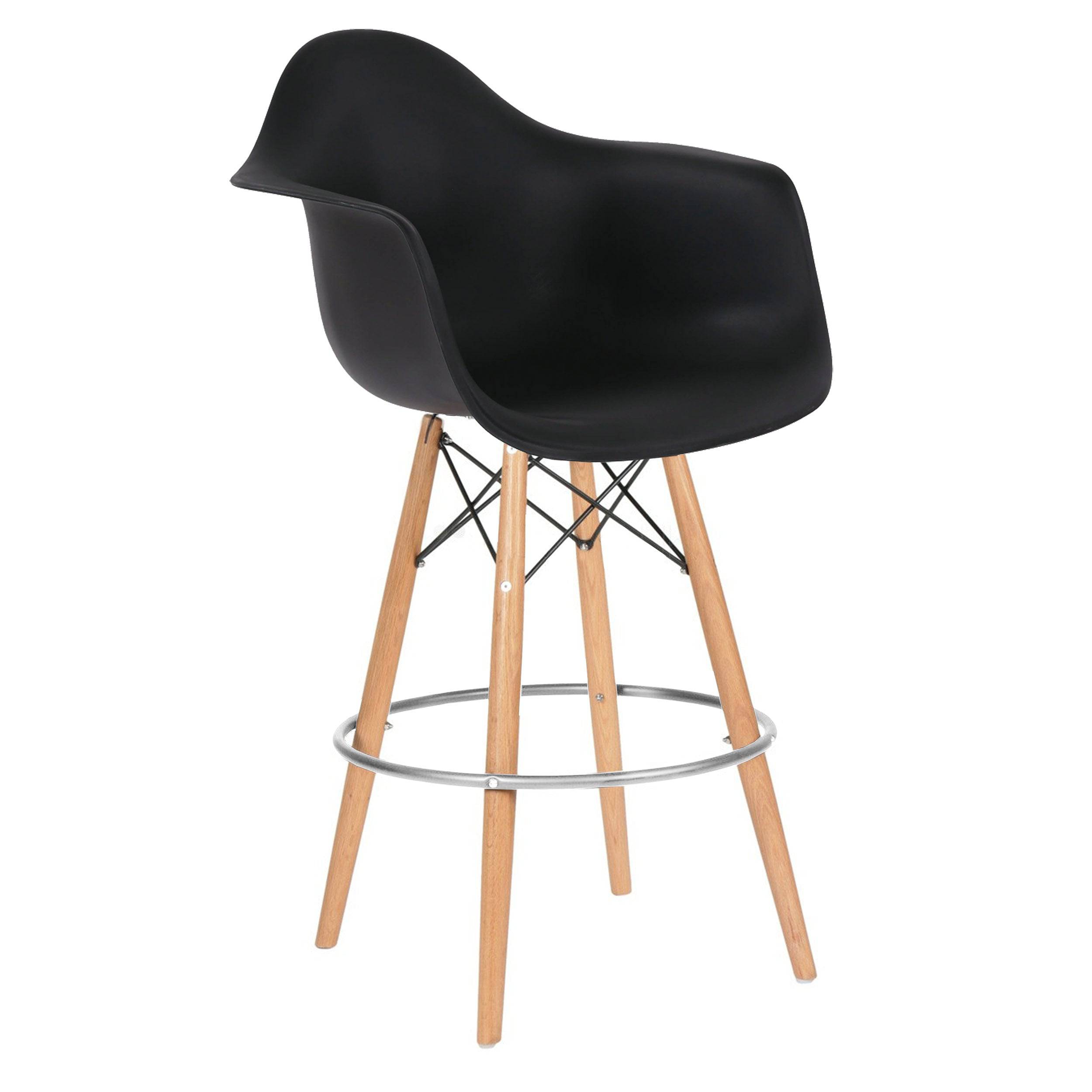 Bar Chair-Plastic Msb0011B-N -  Bar Stools | كرسي مرتفع - بلاستيك - ebarza Furniture UAE | Shop Modern Furniture in Abu Dhabi & Dubai - مفروشات ايبازرا في الامارات | تسوق اثاث عصري وديكورات مميزة في دبي وابوظبي