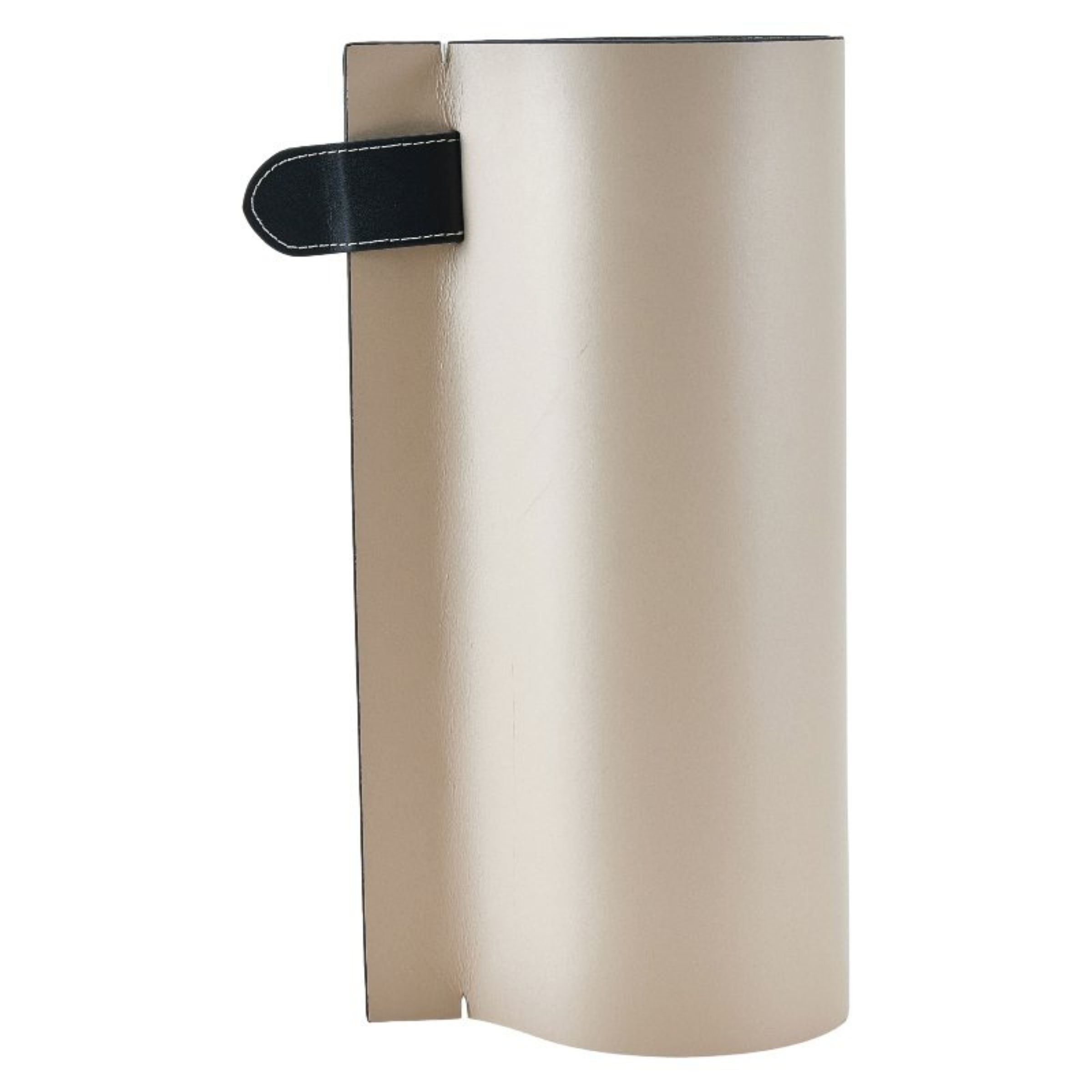 Beige flower vase by Beacon, large decorative ceramic vase with floral design, perfect for displaying fresh or artificial flowers.