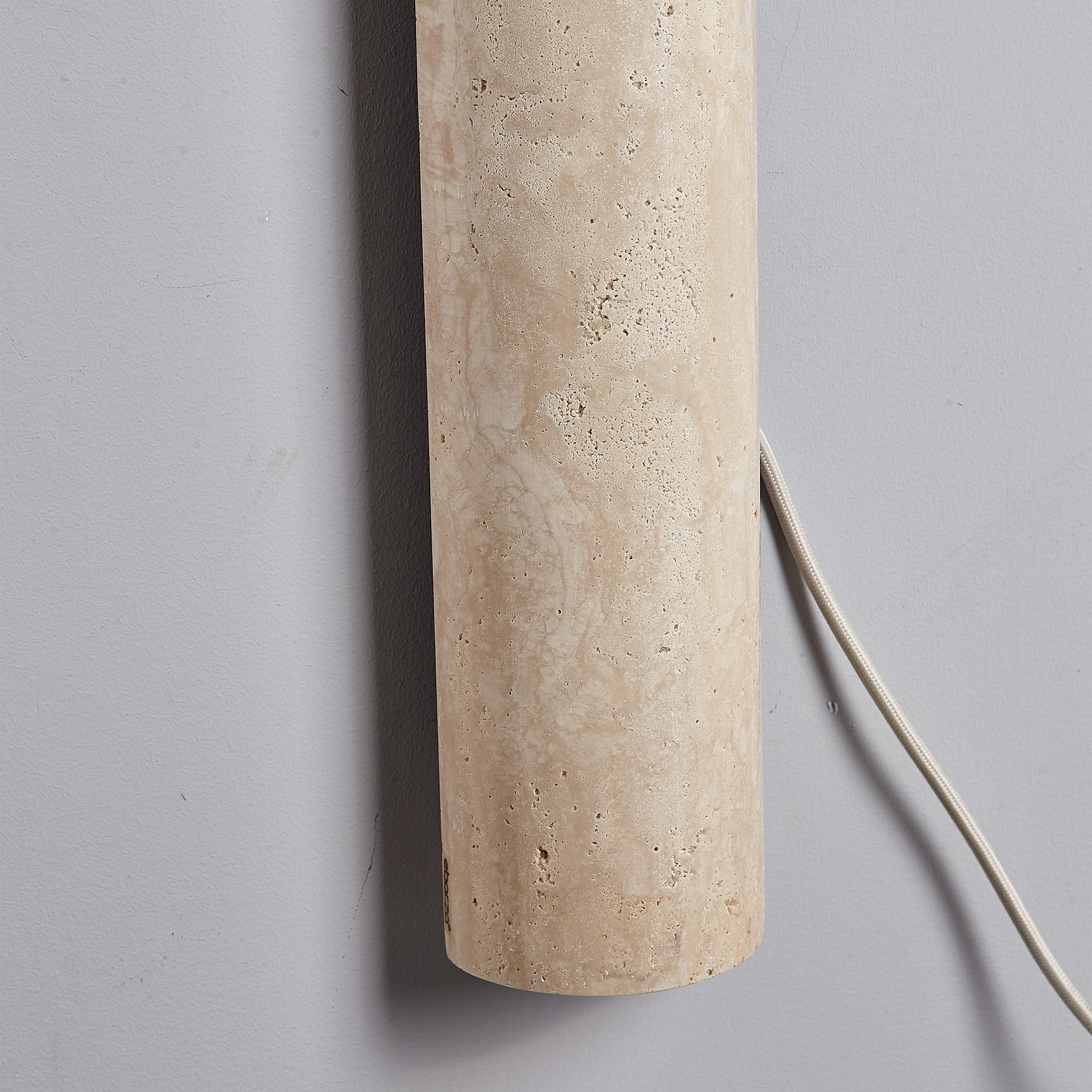Beige Natural Travertine Marble  Wall Lamp 60008-4W -  Wall Lamps - ebarza Furniture UAE | Shop Modern Furniture in Abu Dhabi & Dubai - مفروشات ايبازرا في الامارات | تسوق اثاث عصري وديكورات مميزة في دبي وابوظبي