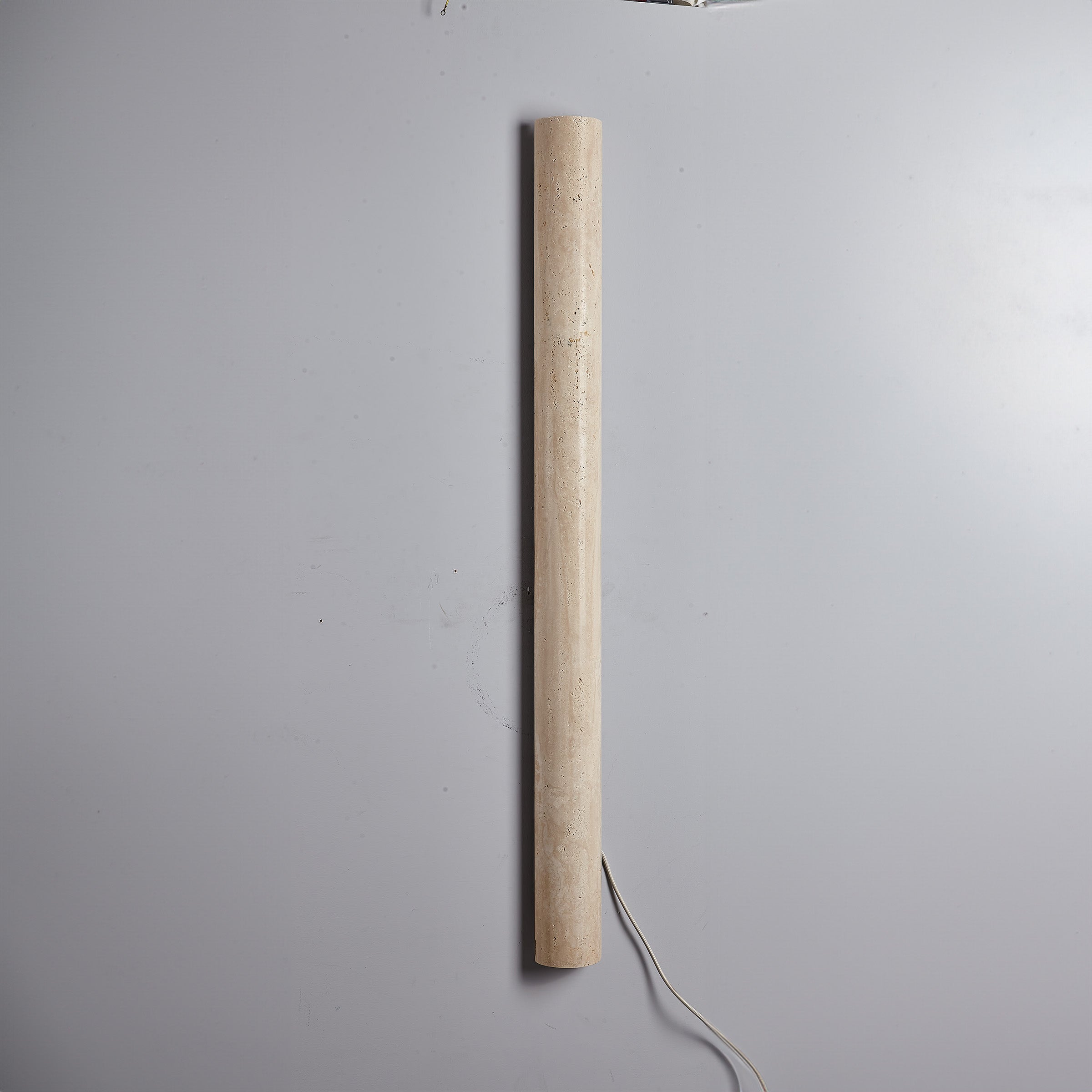 Beige Natural Travertine Marble  Wall Lamp 60008-4W -  Wall Lamps - ebarza Furniture UAE | Shop Modern Furniture in Abu Dhabi & Dubai - مفروشات ايبازرا في الامارات | تسوق اثاث عصري وديكورات مميزة في دبي وابوظبي