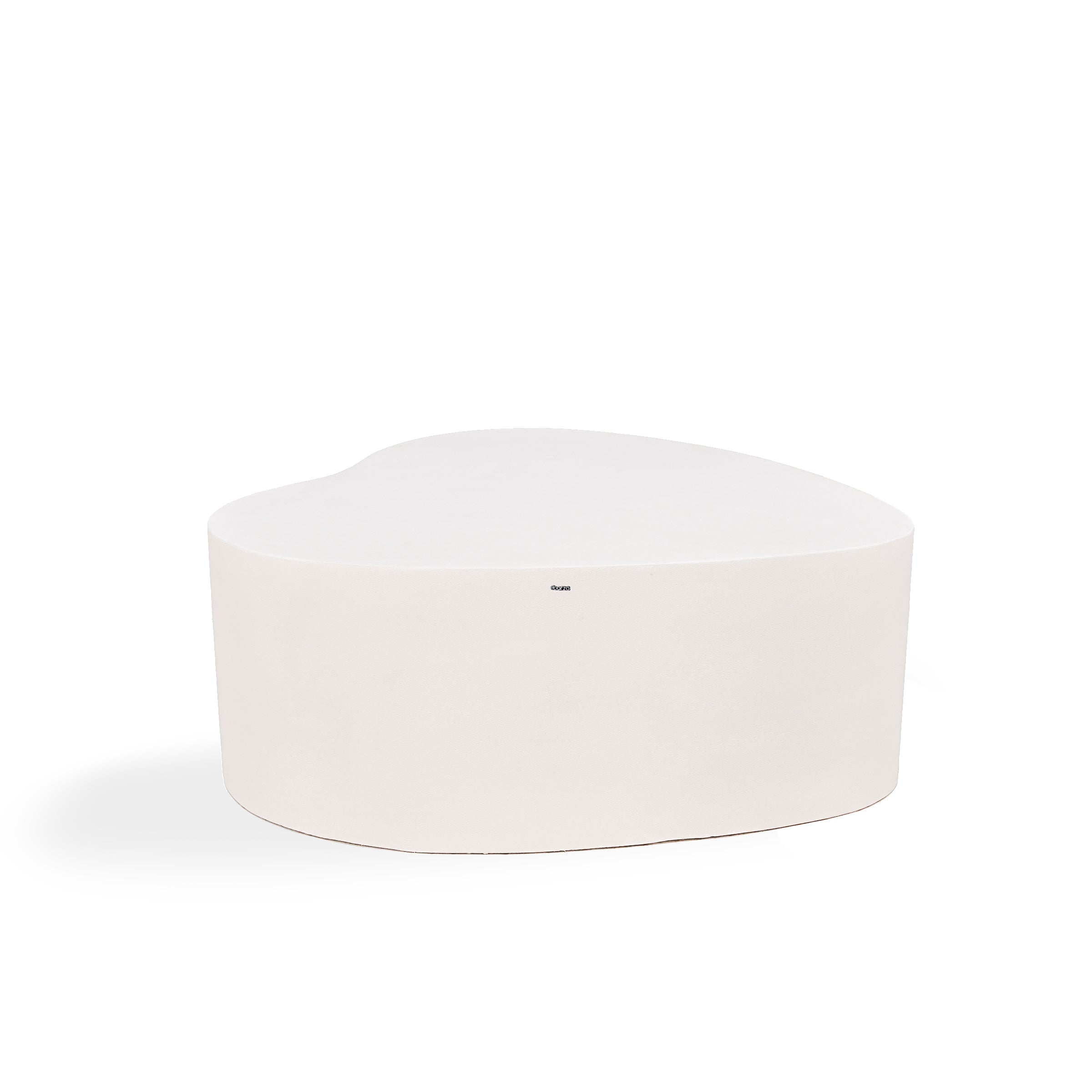 Beige BEACON planter box and seating bench XK-4086B made of durable material, designed for outdoor gardens and patios.