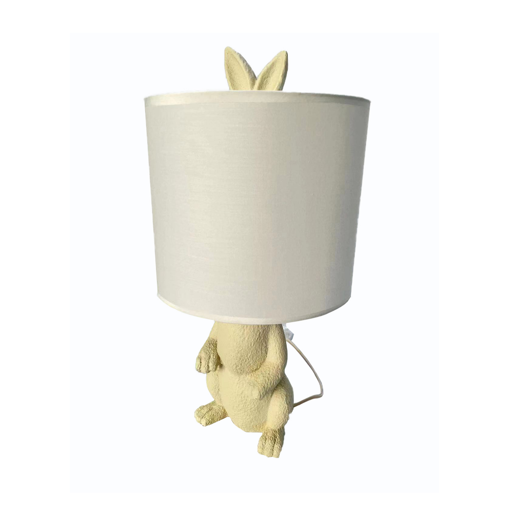 As Is - Beige Rabbit Shaped Table lamp  HTD-IW1433-195 -  DISPLAY ITEM - ebarza Furniture UAE | Shop Modern Furniture in Abu Dhabi & Dubai - مفروشات ايبازرا في الامارات | تسوق اثاث عصري وديكورات مميزة في دبي وابوظبي