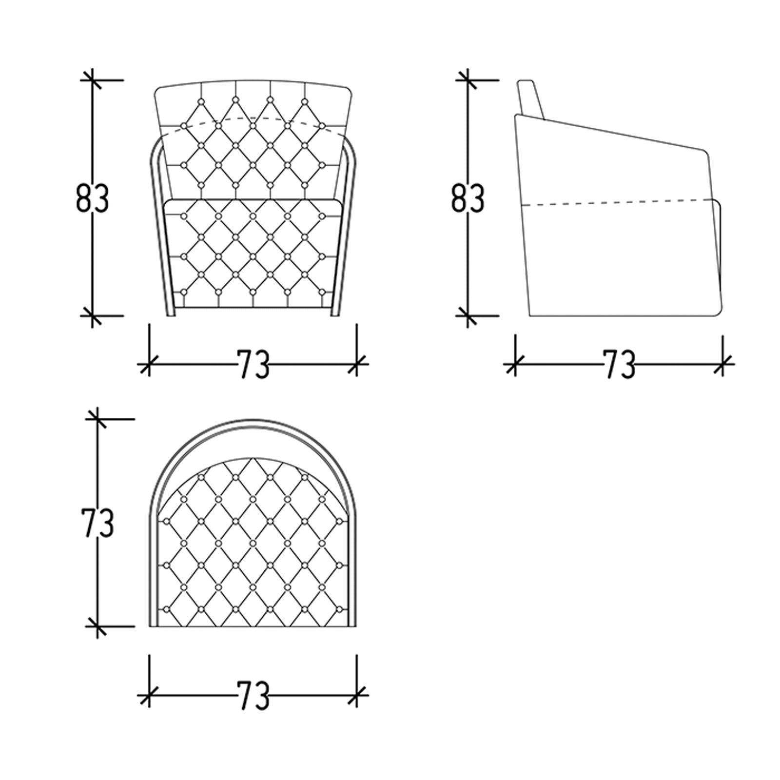 Display Item - Sir Lounge Chair Sir-Big-GreyYAS -  USED ITEM | قطعة من المعرض - كرسي صالة سيير - ebarza Furniture UAE | Shop Modern Furniture in Abu Dhabi & Dubai - مفروشات ايبازرا في الامارات | تسوق اثاث عصري وديكورات مميزة في دبي وابوظبي