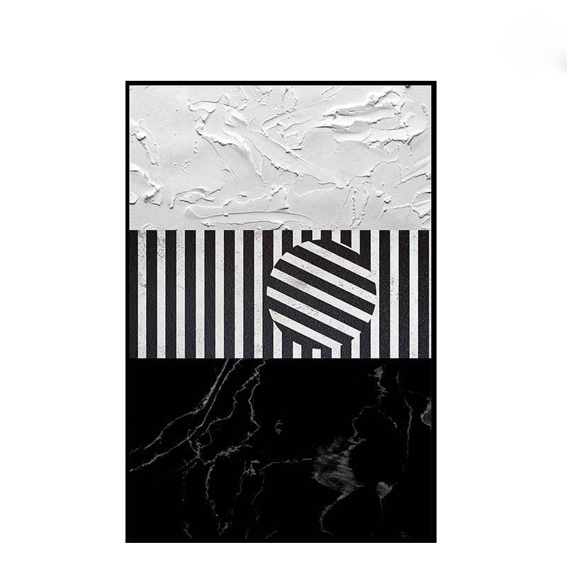 Black And White Painting Wall Art Fa-H2010 -  Paintings | لوحة جدارية بعنوان ابيض و اسود - ebarza Furniture UAE | Shop Modern Furniture in Abu Dhabi & Dubai - مفروشات ايبازرا في الامارات | تسوق اثاث عصري وديكورات مميزة في دبي وابوظبي