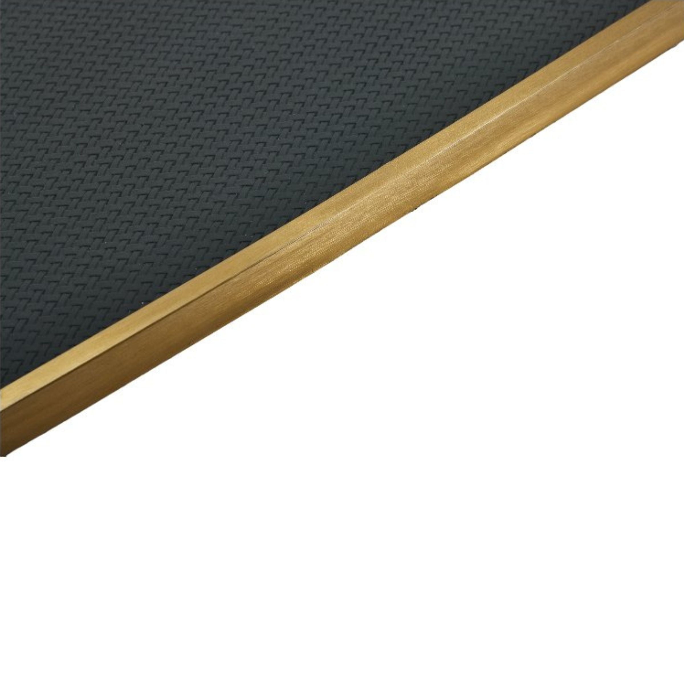 BLACK & BRUSHED GOLD OVAL LEATHER TRAY DD210943D -  Trays - ebarza Furniture UAE | Shop Modern Furniture in Abu Dhabi & Dubai - مفروشات ايبازرا في الامارات | تسوق اثاث عصري وديكورات مميزة في دبي وابوظبي