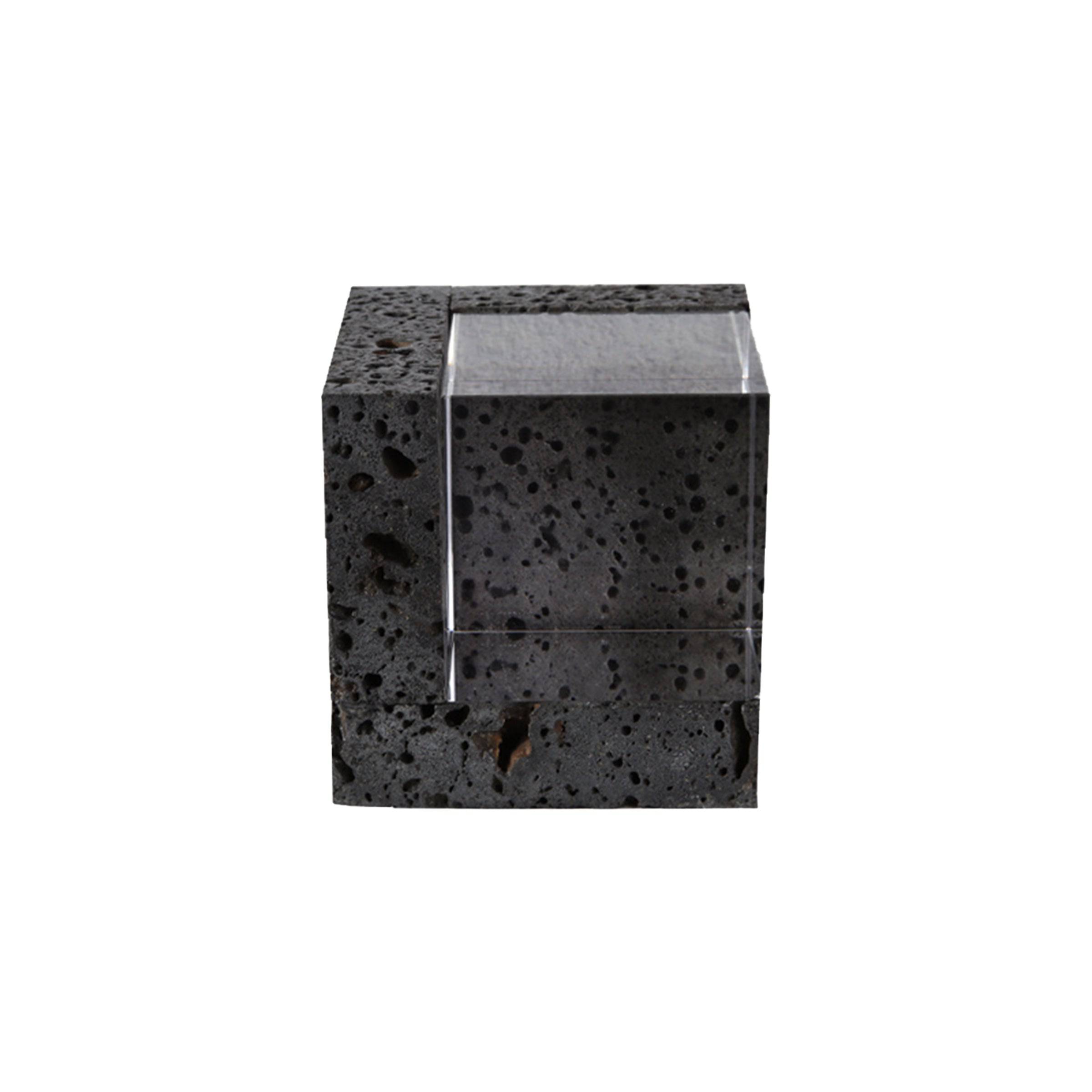 Black Cube Decoration-A Fb-T2111A -  Home Decor Figurines | ديكور المكعب الأسود - ebarza Furniture UAE | Shop Modern Furniture in Abu Dhabi & Dubai - مفروشات ايبازرا في الامارات | تسوق اثاث عصري وديكورات مميزة في دبي وابوظبي