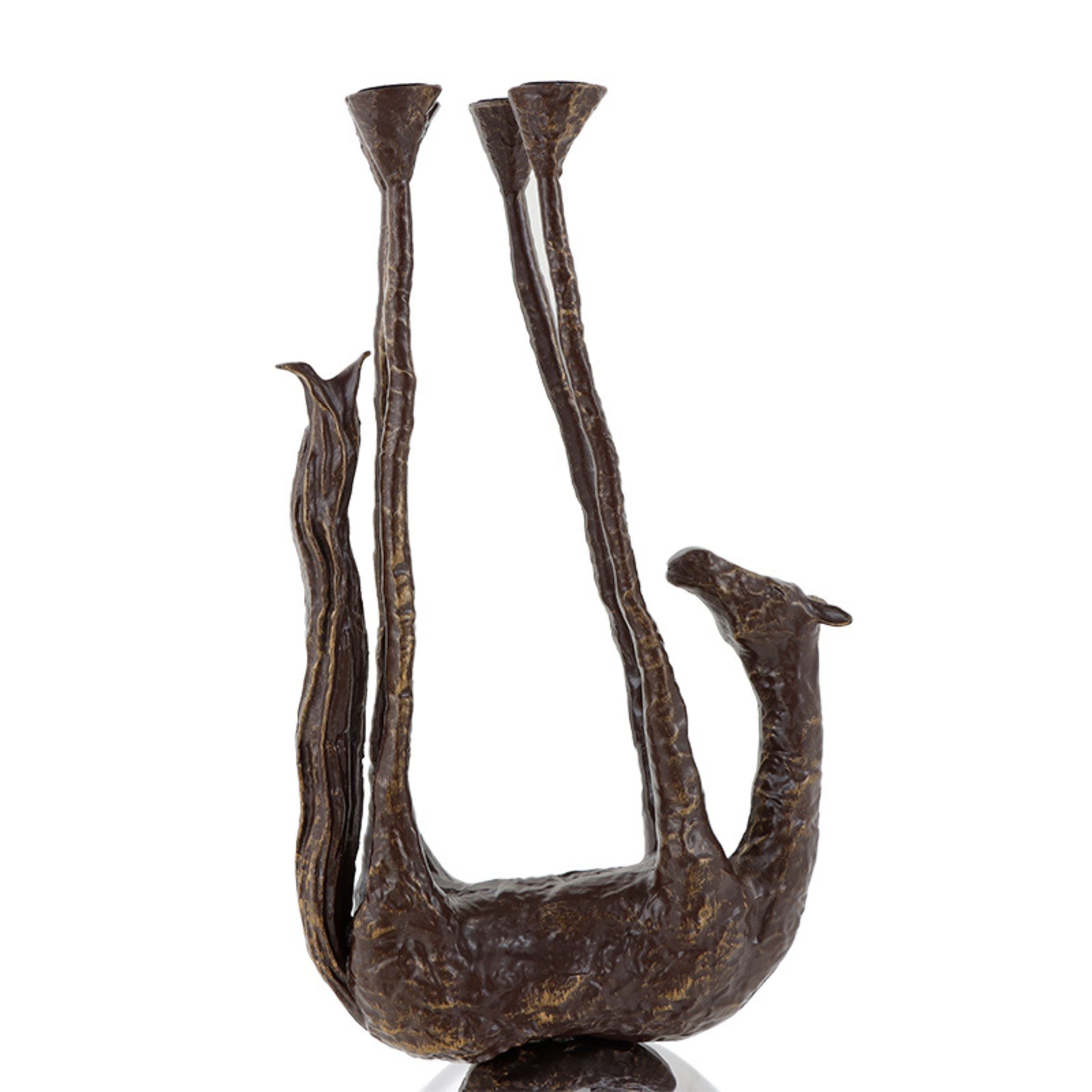 Black and gold horse figurine from Beacon home decor collection, detailed horse sculpture for stylish interior decoration.