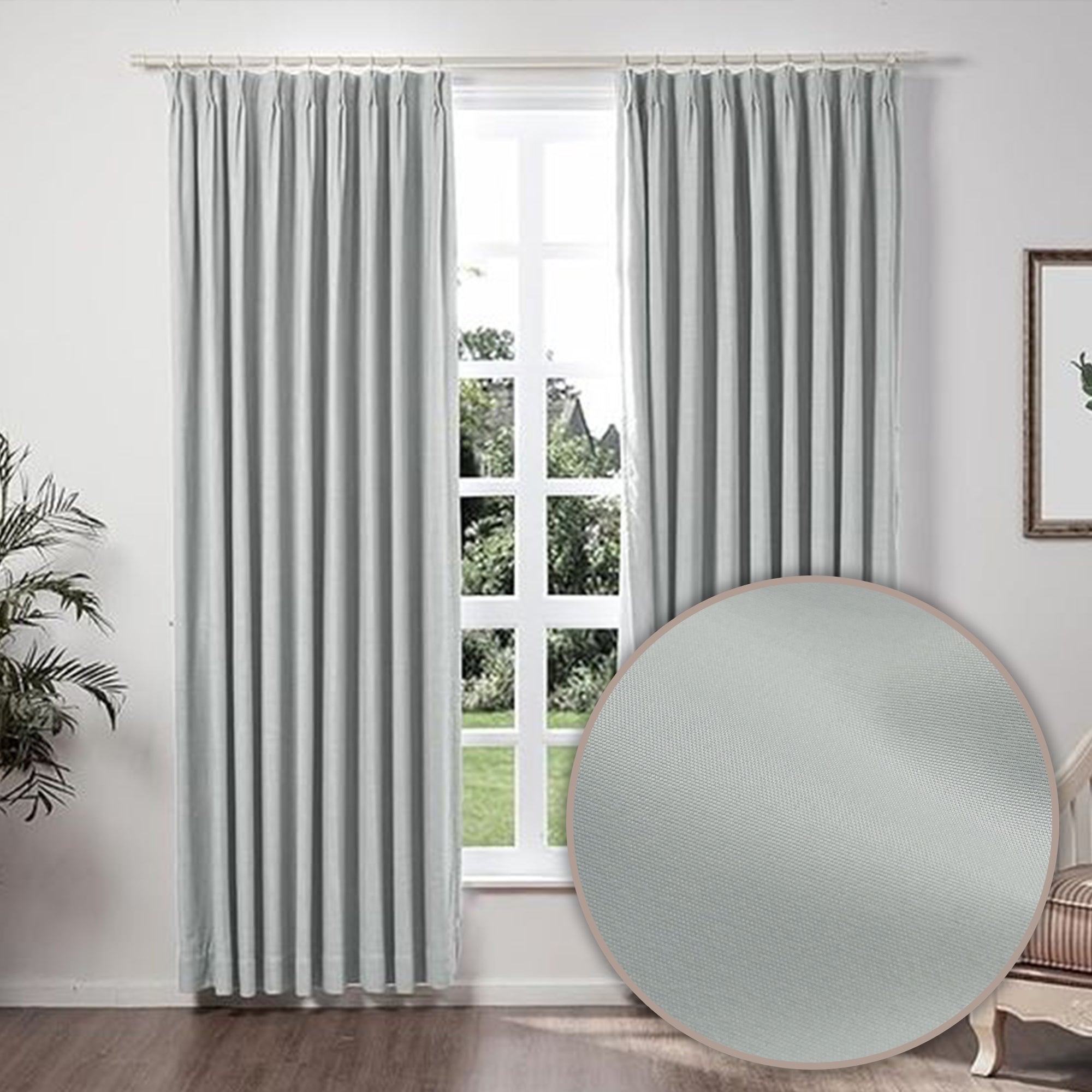 BLACKOUT FABRIC Microfiber 3 Pass Flocking-280CM -  Curtains & Drapes - ebarza Furniture UAE | Shop Modern Furniture in Abu Dhabi & Dubai - مفروشات ايبازرا في الامارات | تسوق اثاث عصري وديكورات مميزة في دبي وابوظبي