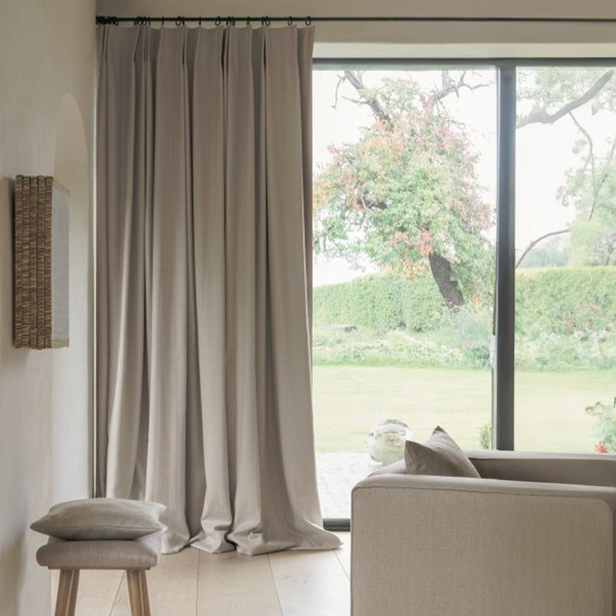 BLACKOUT FABRIC YD3 Pass Flocking-280CM YD-255-3 -  Curtains & Drapes - ebarza Furniture UAE | Shop Modern Furniture in Abu Dhabi & Dubai - مفروشات ايبازرا في الامارات | تسوق اثاث عصري وديكورات مميزة في دبي وابوظبي