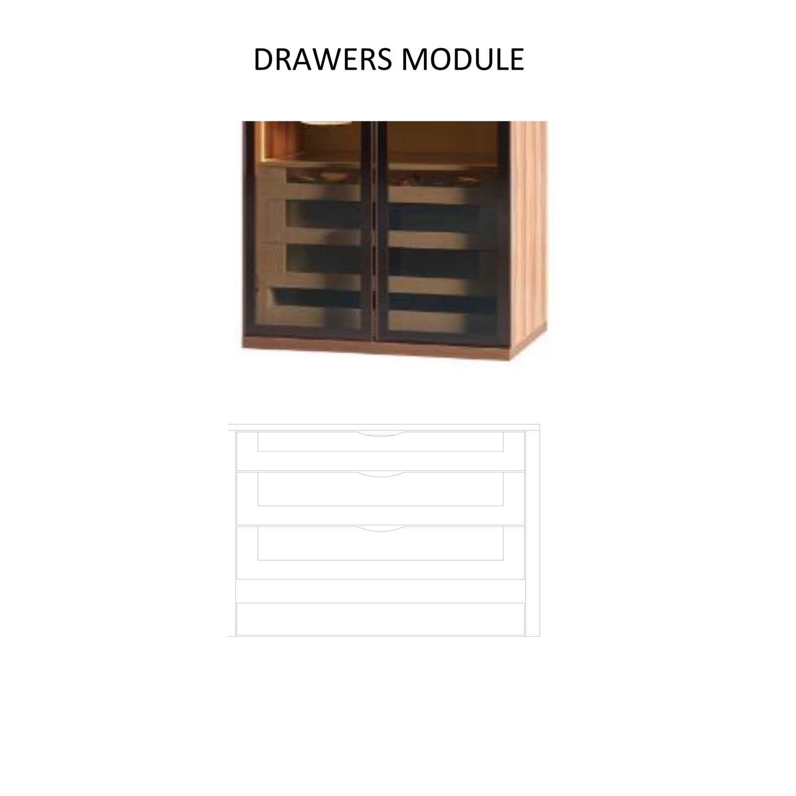 Block Make-Up Module - Blockmake-Up(Penny Table) -  Cabinets - ebarza Furniture UAE | Shop Modern Furniture in Abu Dhabi & Dubai - مفروشات ايبازرا في الامارات | تسوق اثاث عصري وديكورات مميزة في دبي وابوظبي