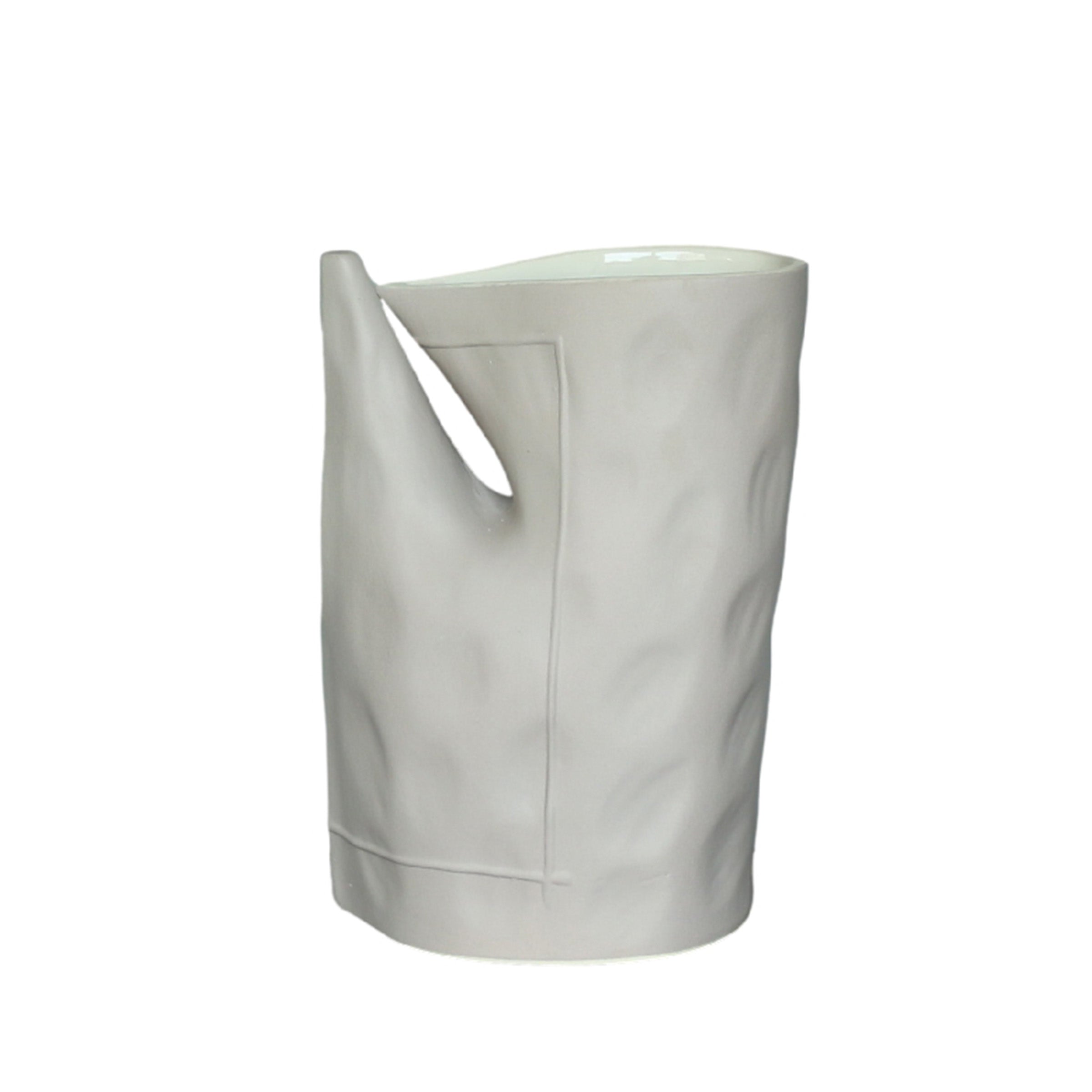Bloomingville FCFW23001 vase, a stylish ceramic vase with a textured surface, perfect for modern home decor.