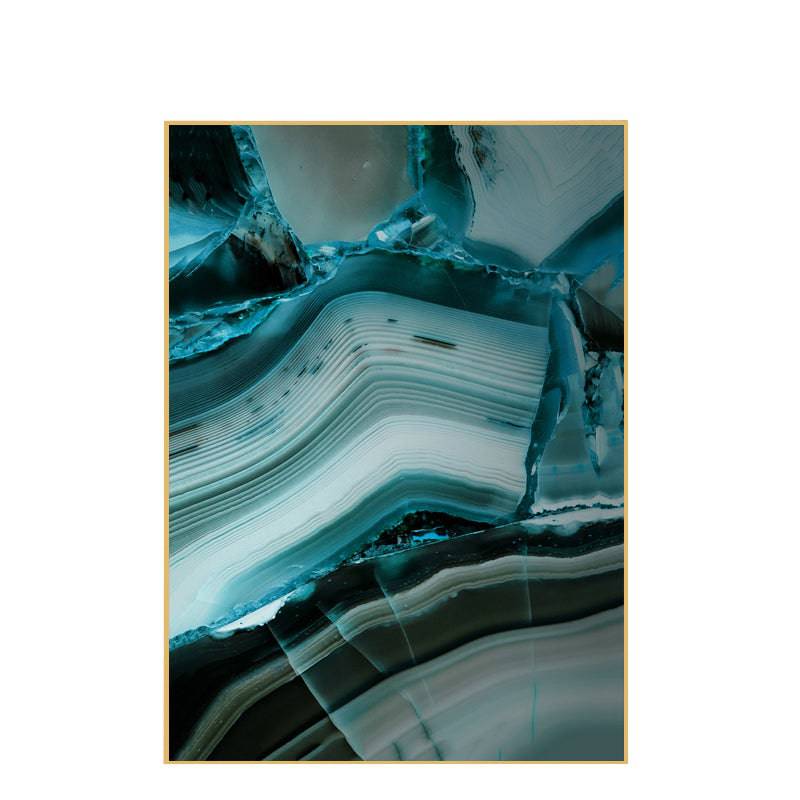 Blue Crystal Print Painting Wall Art Fa-H1813A -  Paintings | لوحة جدارية بعنوان الكريستال الأزرق - ebarza Furniture UAE | Shop Modern Furniture in Abu Dhabi & Dubai - مفروشات ايبازرا في الامارات | تسوق اثاث عصري وديكورات مميزة في دبي وابوظبي