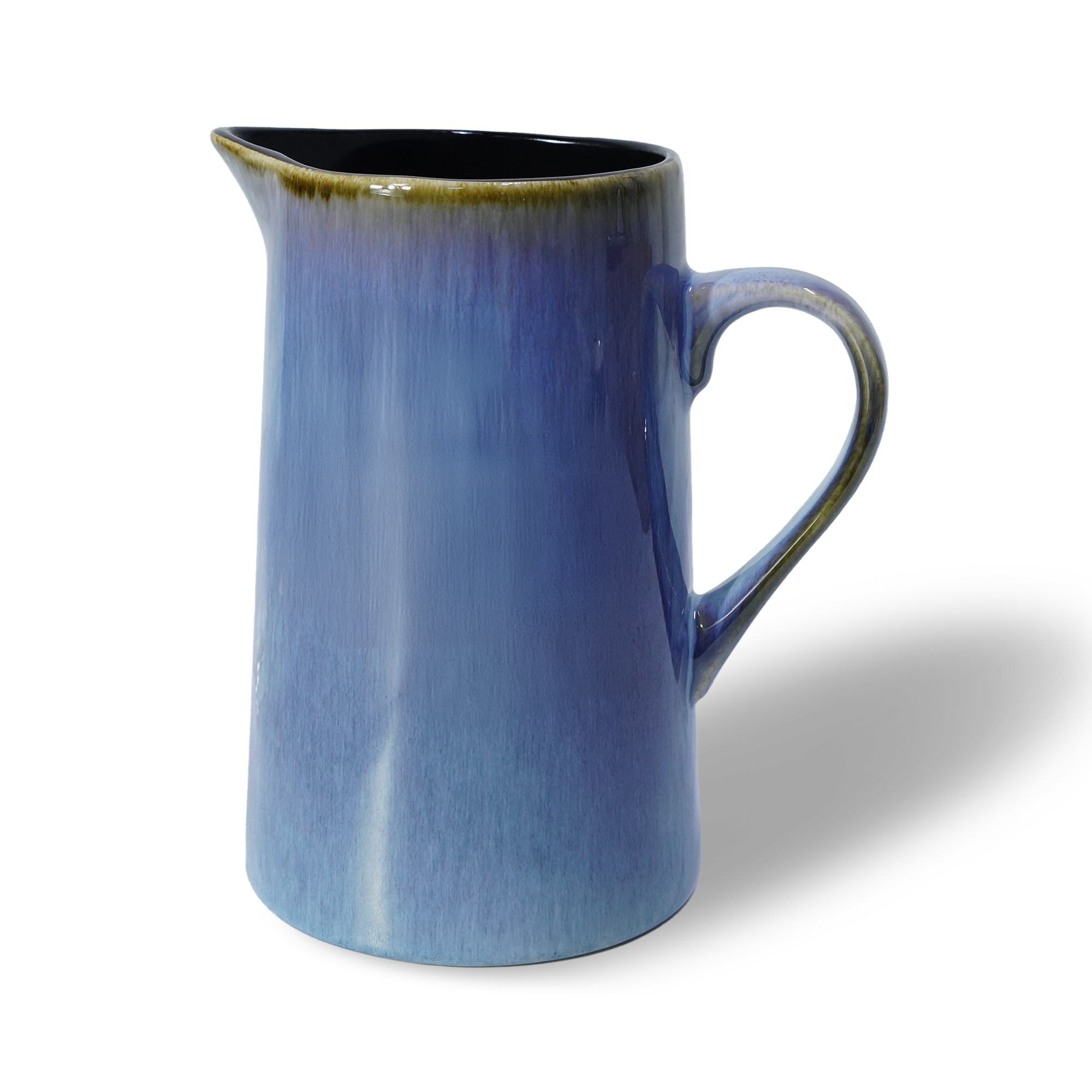 Blue and black wave design beverage jug from BEACON drinkware collection, model HZ1872/4028, with a sleek, modern appearance.