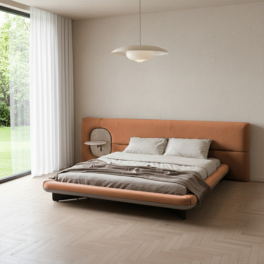 HOMAGE KOLTUK Bold Bedstead, 180 cm size, sturdy wooden frame with clean lines, modern design for a bedroom setup