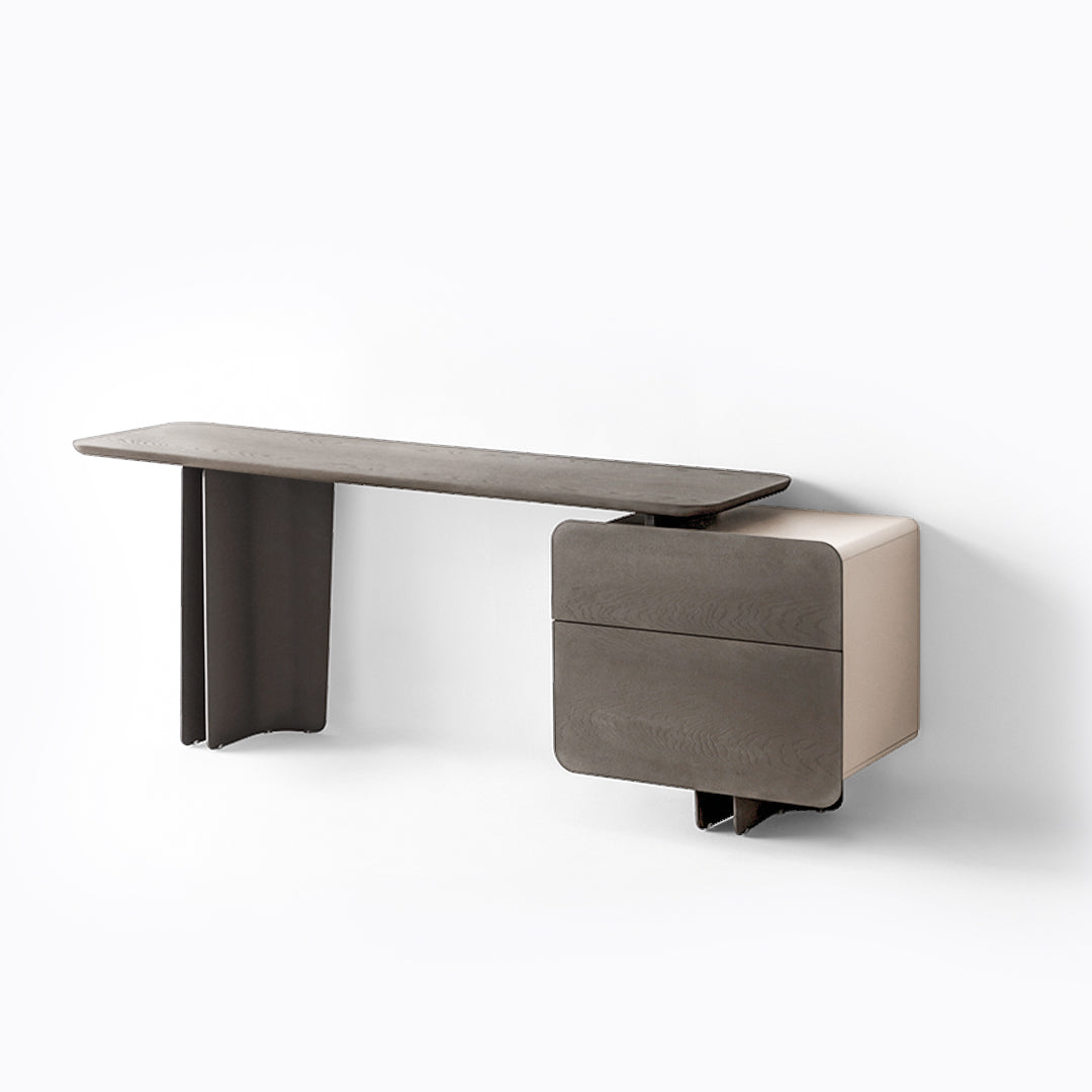 Modern HOMAGE KOLTUK Bold Dresser HM-B/DRS009 with sleek drawers and clean lines, shown in a stylish bedroom setting.