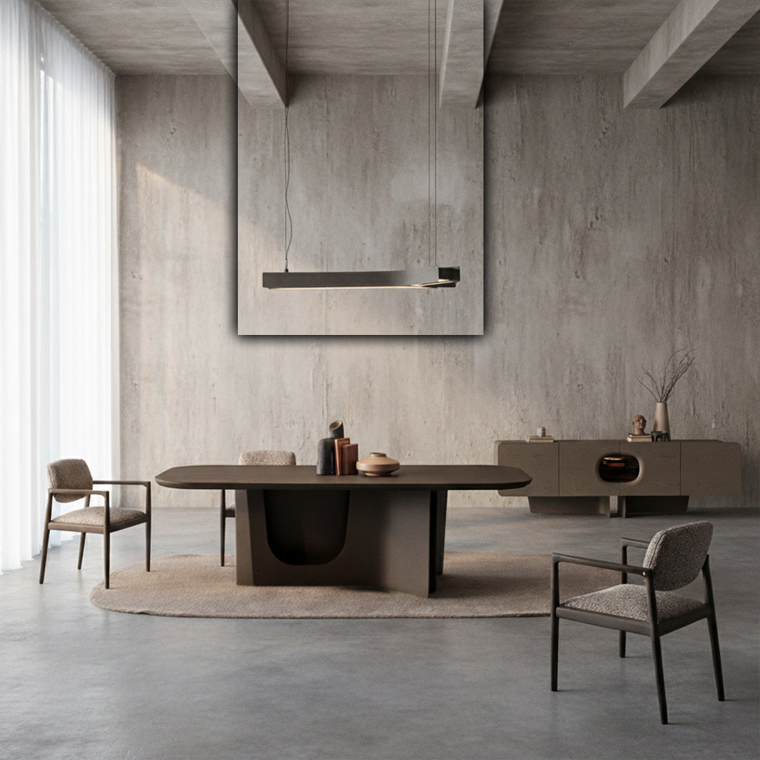 HOMAGE KOLTUK pendant lamp HM-B/LAMP006 hanging pendant lamp with bold design and sleek metal finish, ideal for modern interior lighting